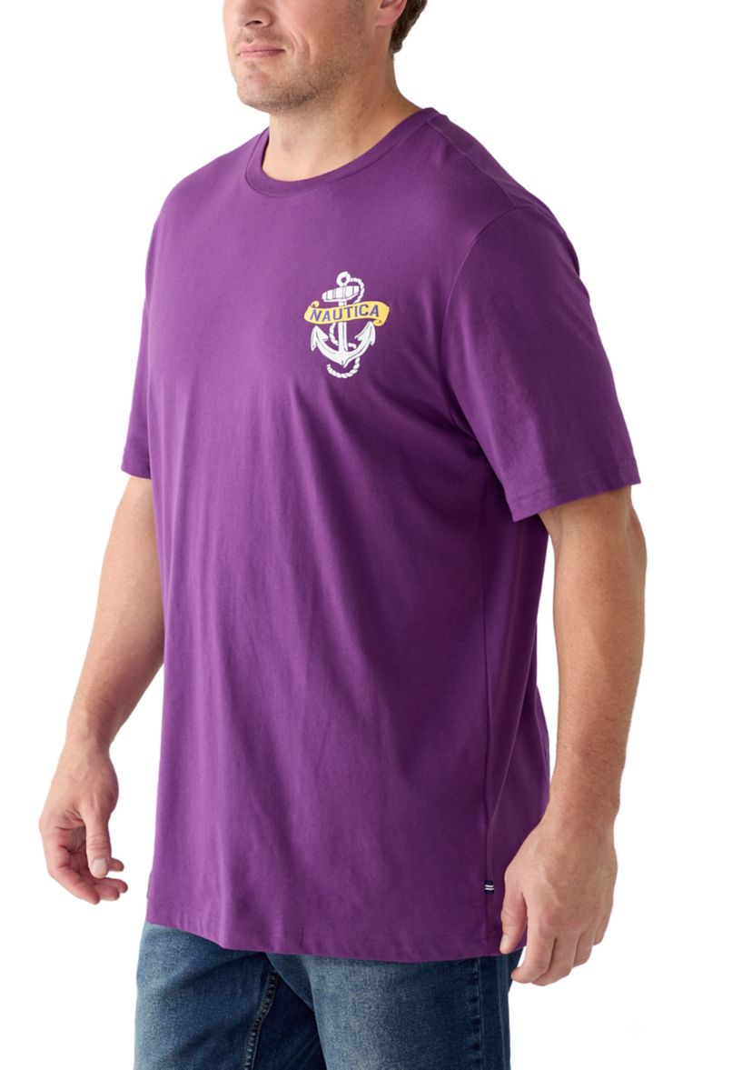 Big & Tall Sailing Graphic T-Shirt 