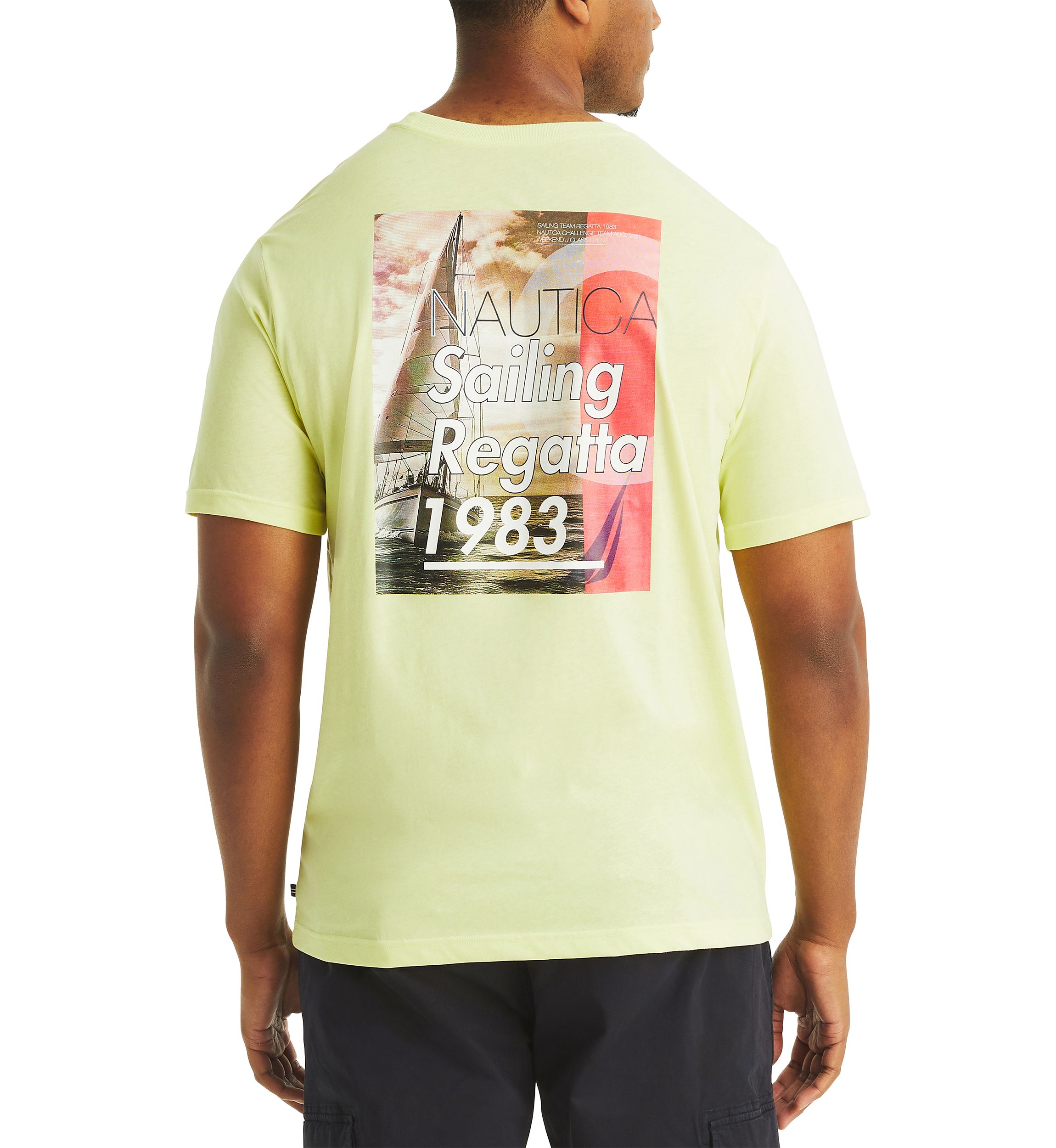 Big & Tall Sailing Regatta Graphic T-Shirt