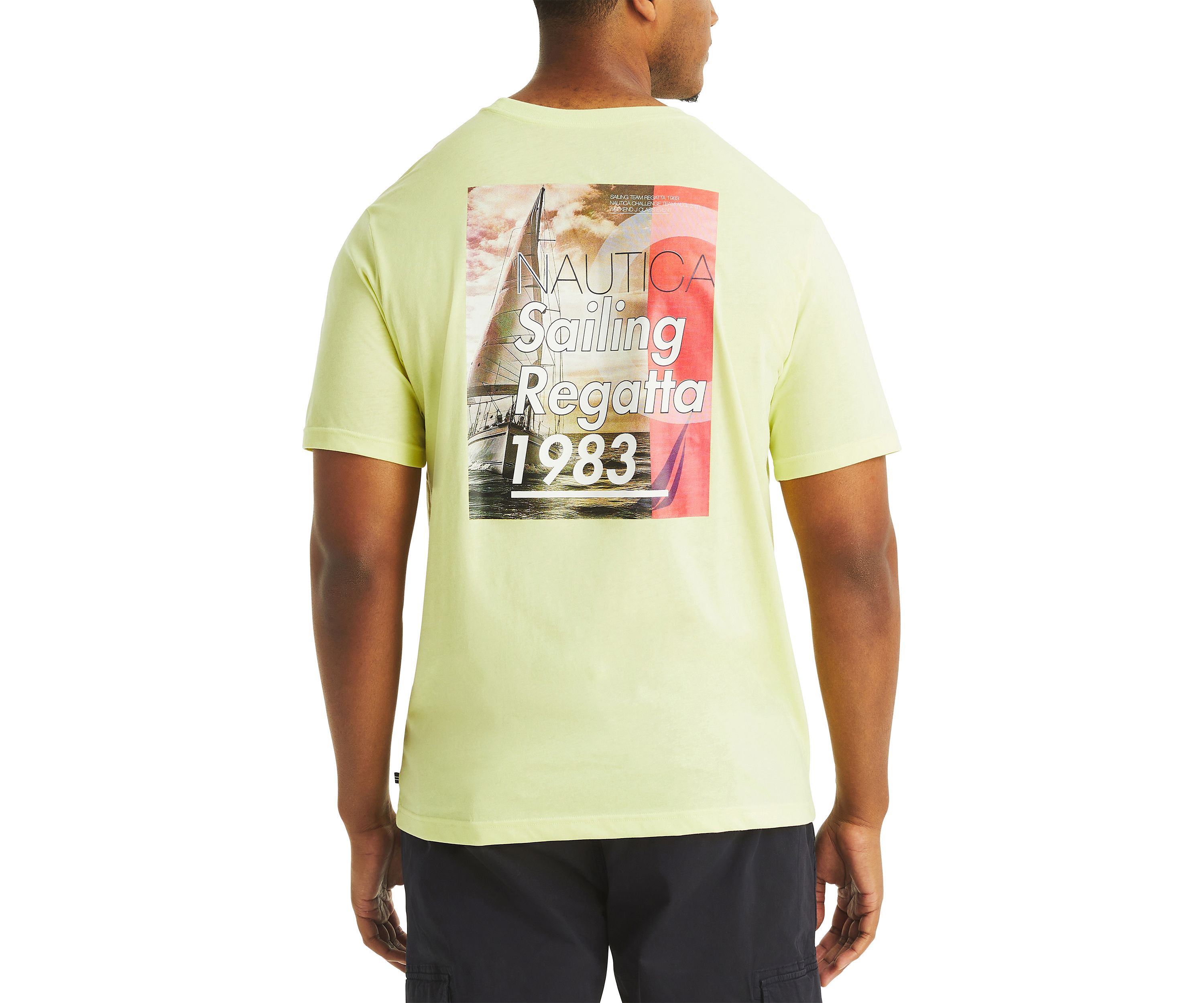 Big & Tall Sailing Regatta Graphic T-Shirt
