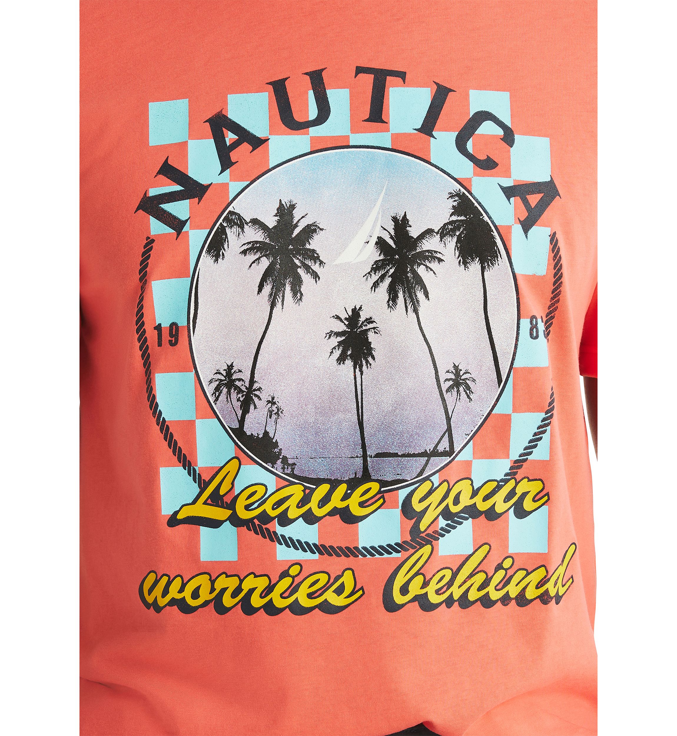 Big & Tall Leave Your Worries Behind Graphic T-Shirt