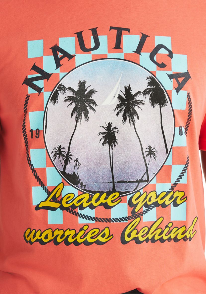 Big & Tall Leave Your Worries Behind Graphic T-Shirt