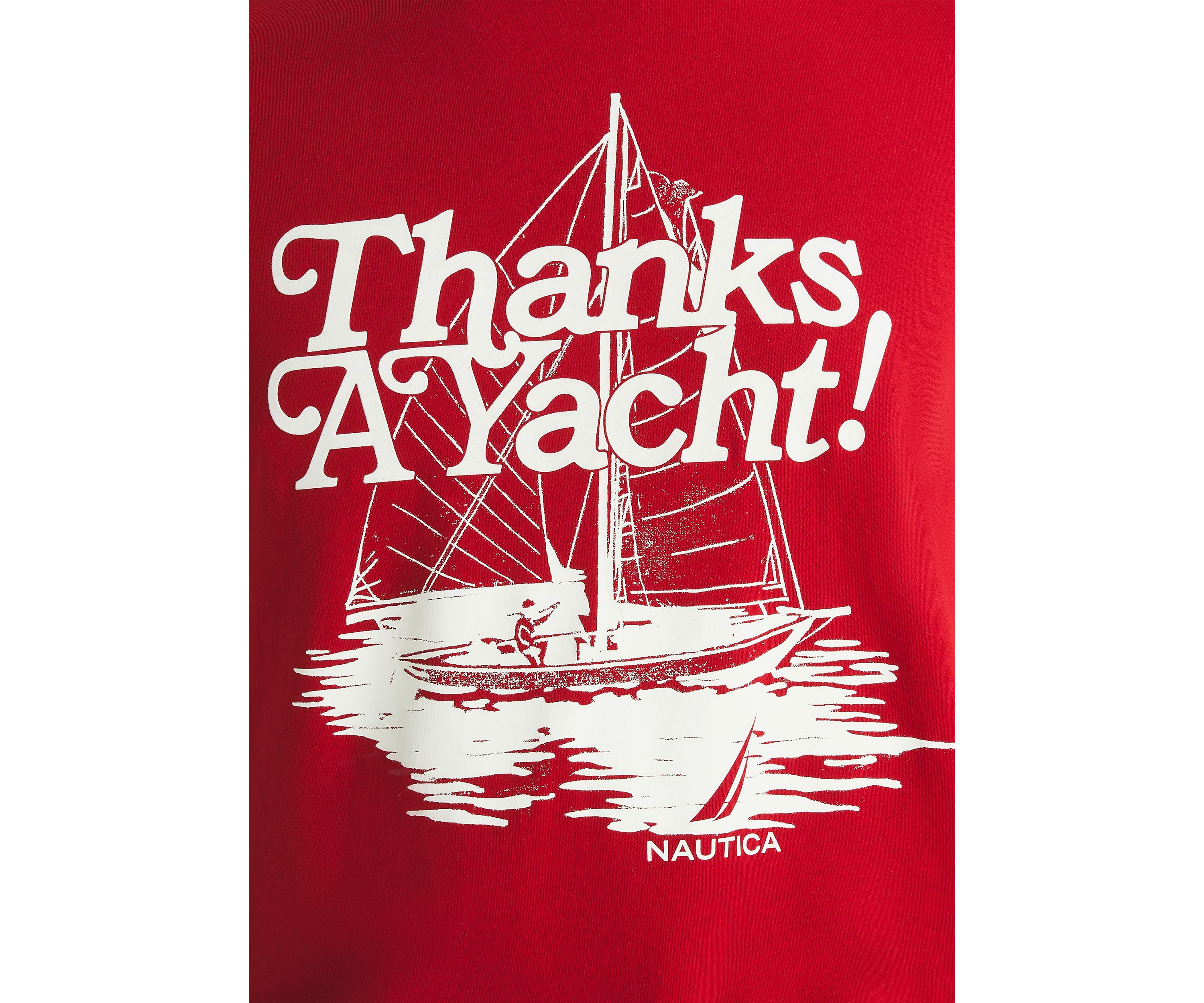 Big & Tall Thanks A Yacht Graphic T-Shirt