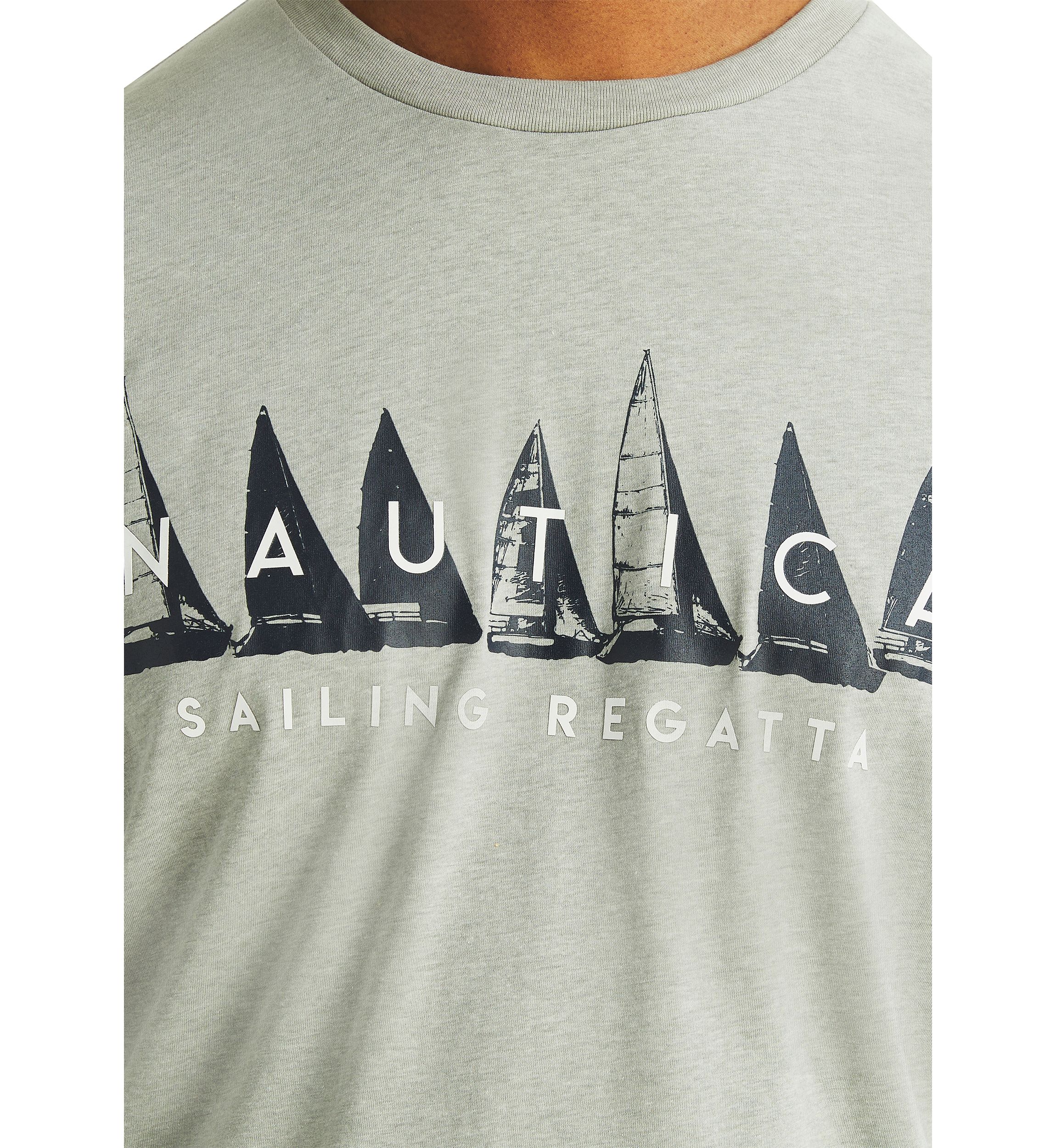 Big & Tall Sailing Regatta Graphic T-Shirt