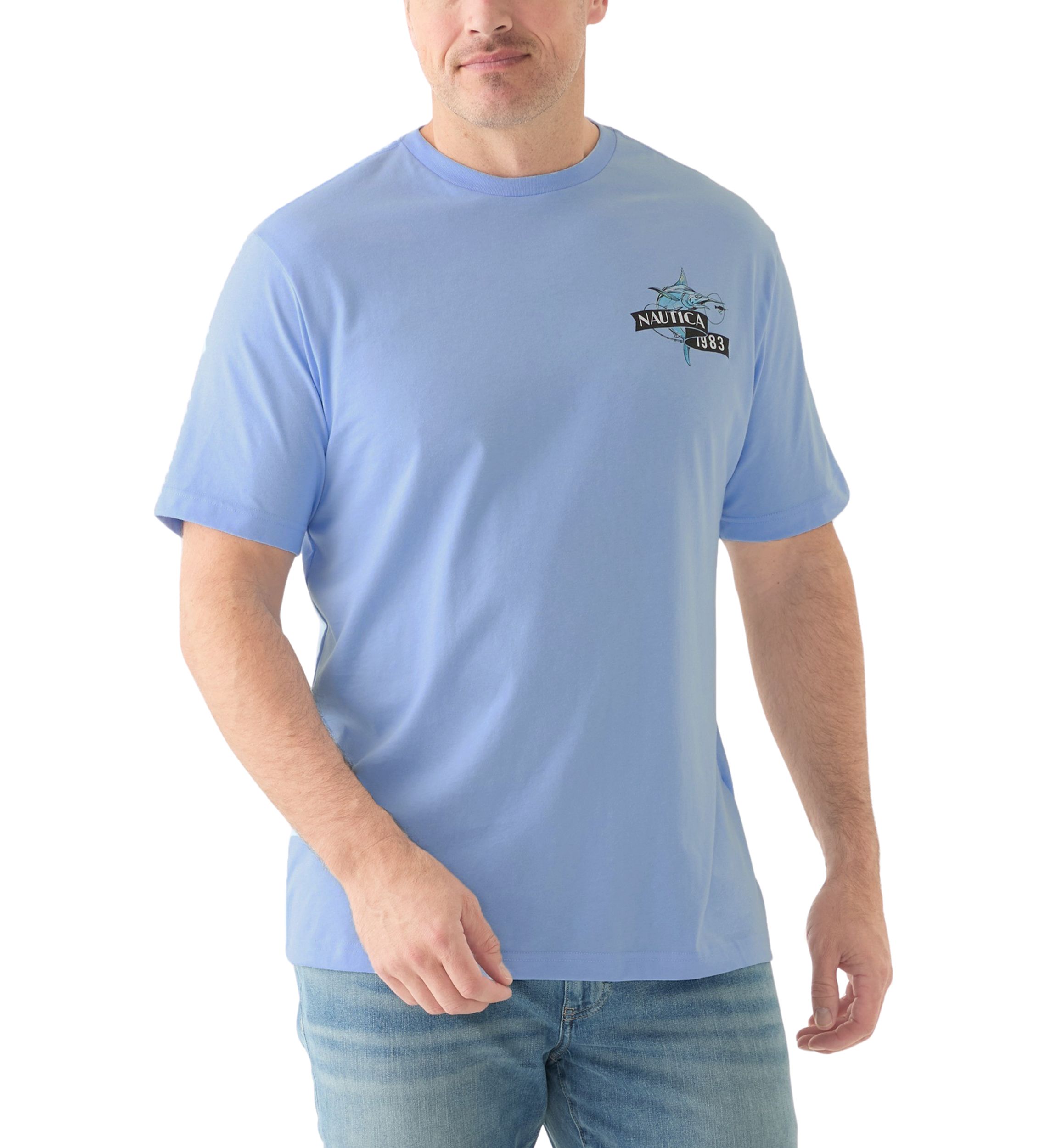 Big & Tall Coastal Graphic T-Shirt 