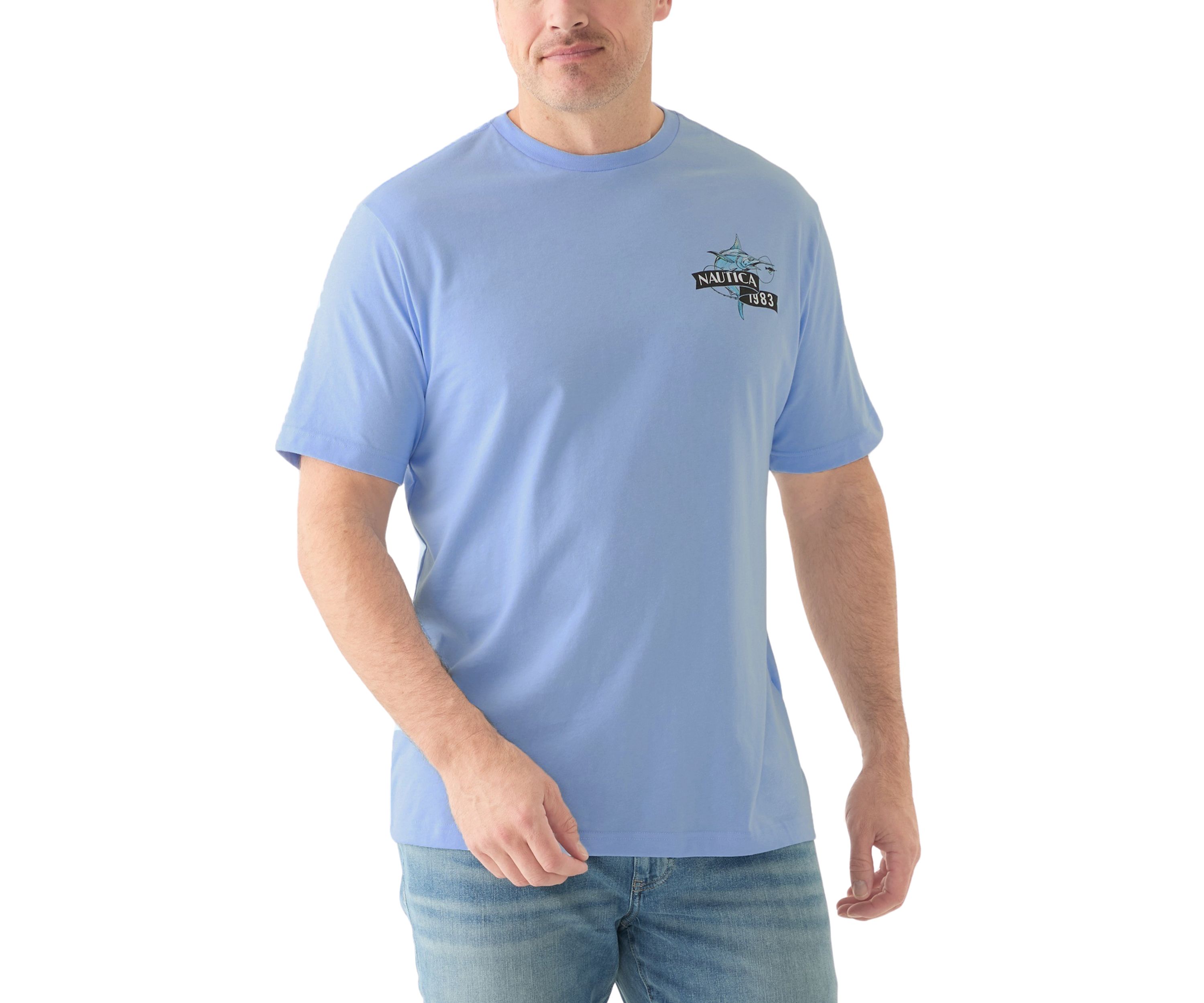 Big & Tall Coastal Graphic T-Shirt 