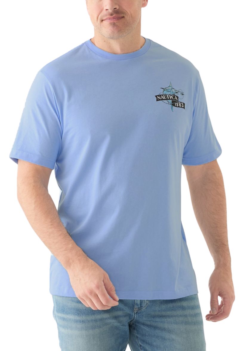 Big & Tall Coastal Graphic T-Shirt 
