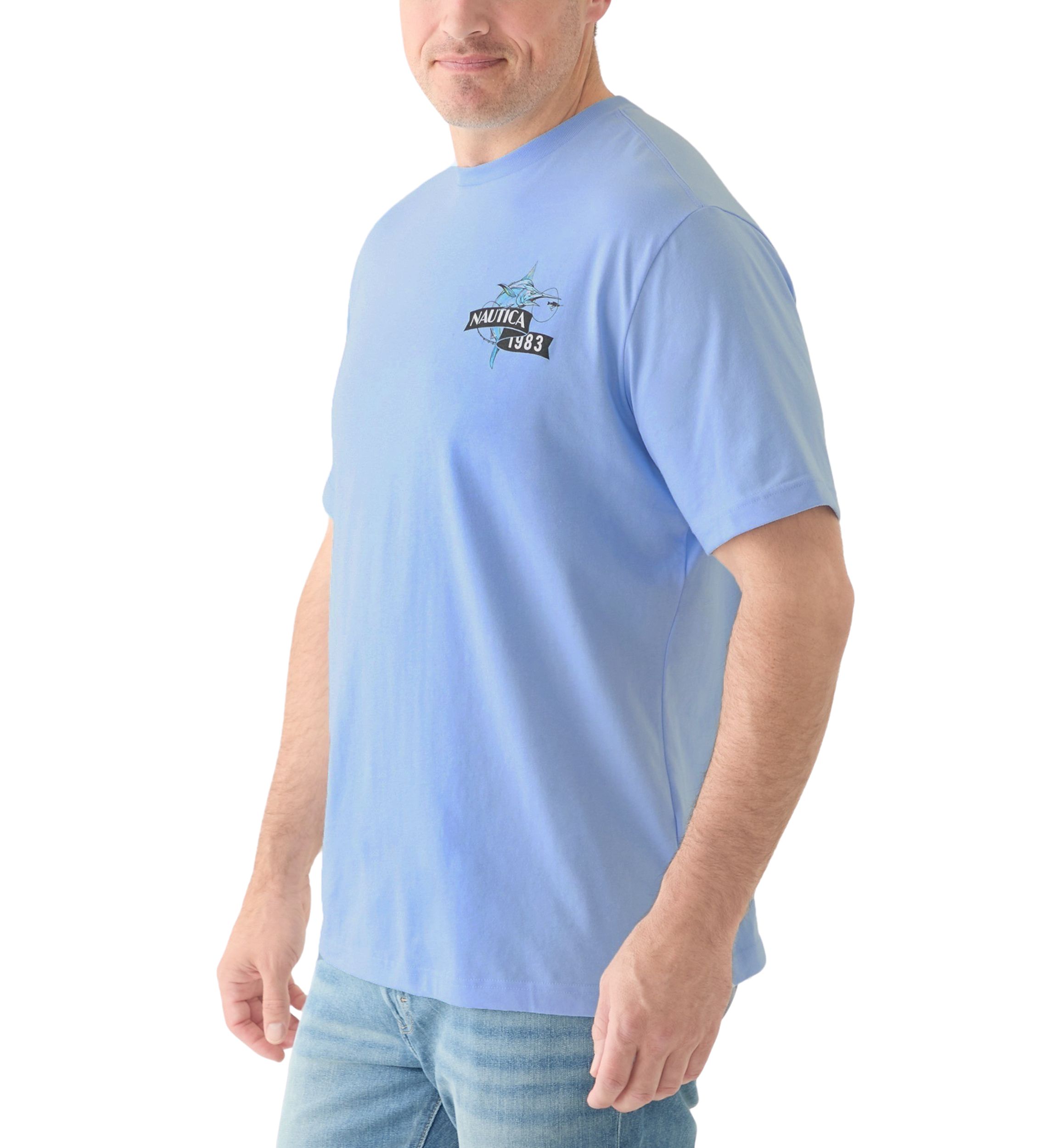 Big & Tall Coastal Graphic T-Shirt 