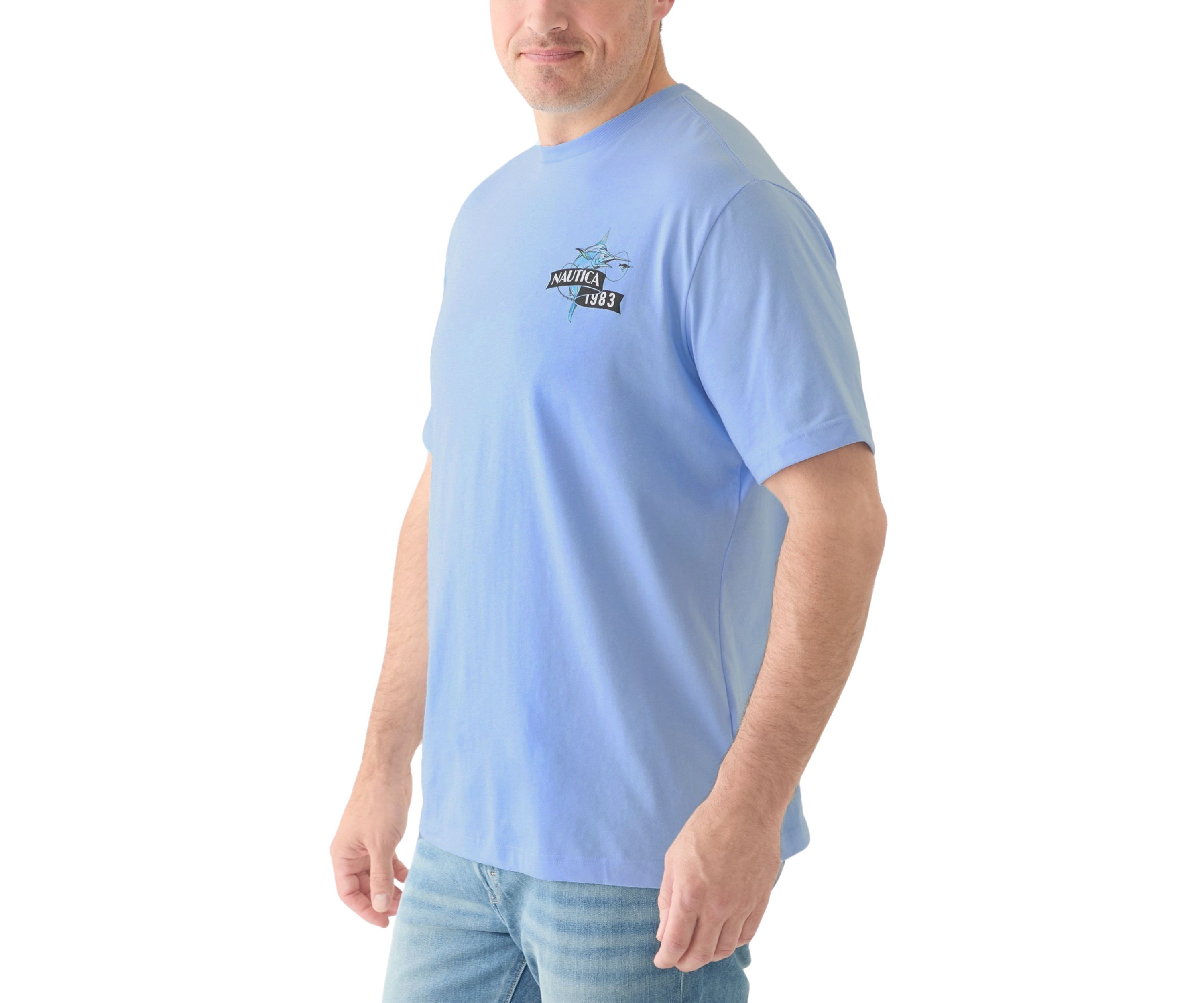 Big & Tall Coastal Graphic T-Shirt 