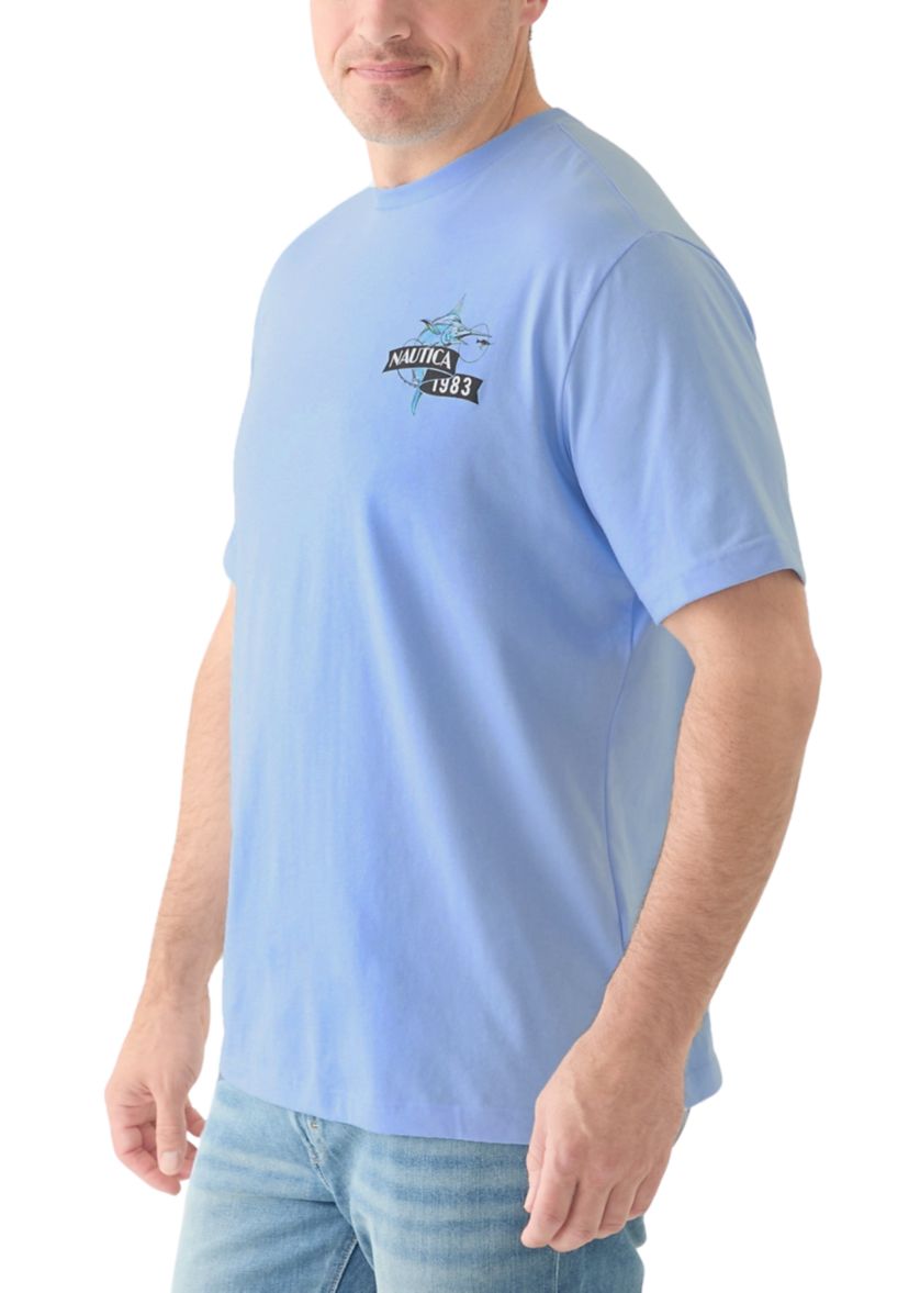 Big & Tall Coastal Graphic T-Shirt 