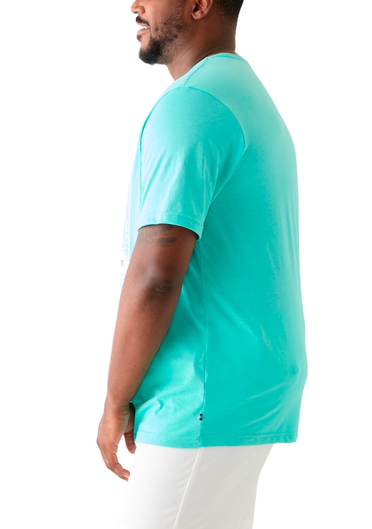 Big & Tall Sailing Team Graphic T-Shirt