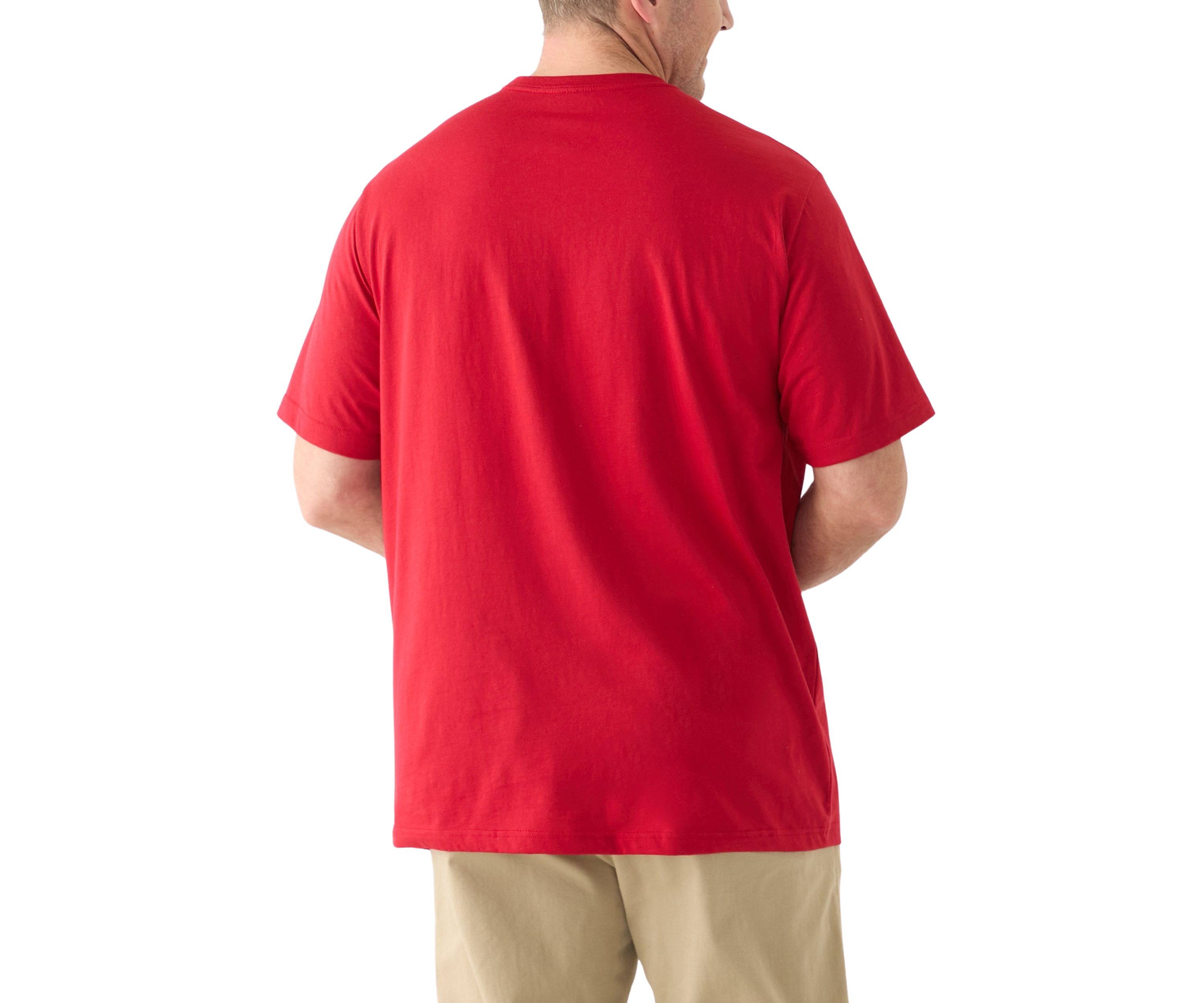 Big & Tall Short Sleeve Sailing Crew Front Graphic T-Shirt