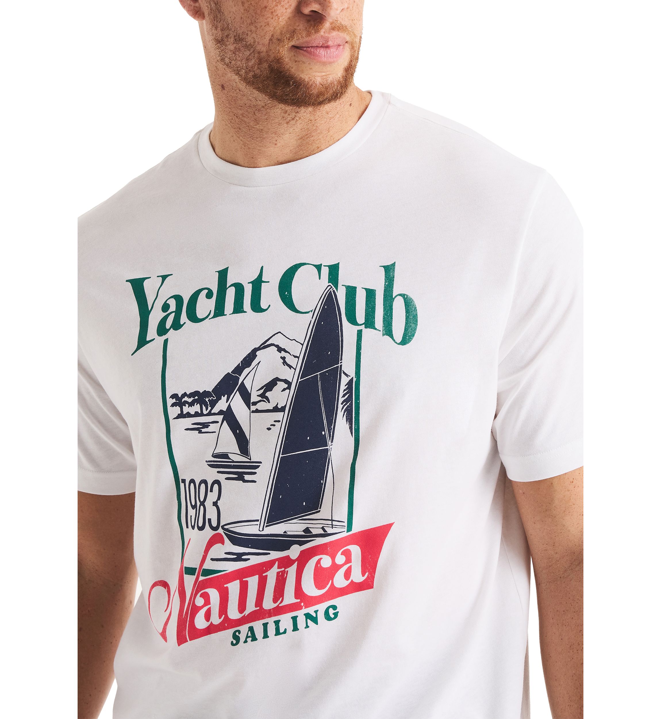 Big & Tall Yacht Club Graphic T-Shirt