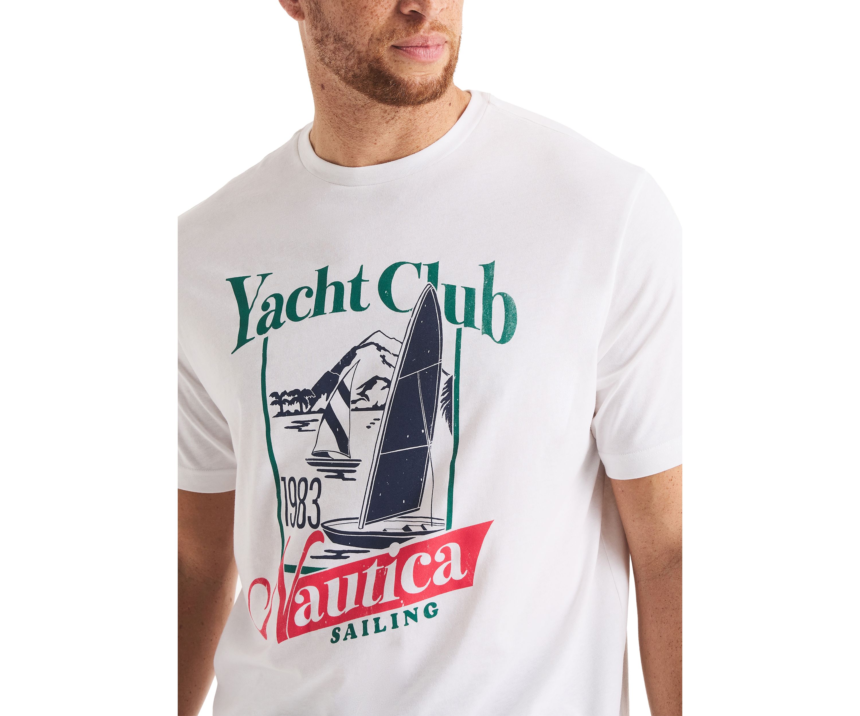 Big & Tall Yacht Club Graphic T-Shirt