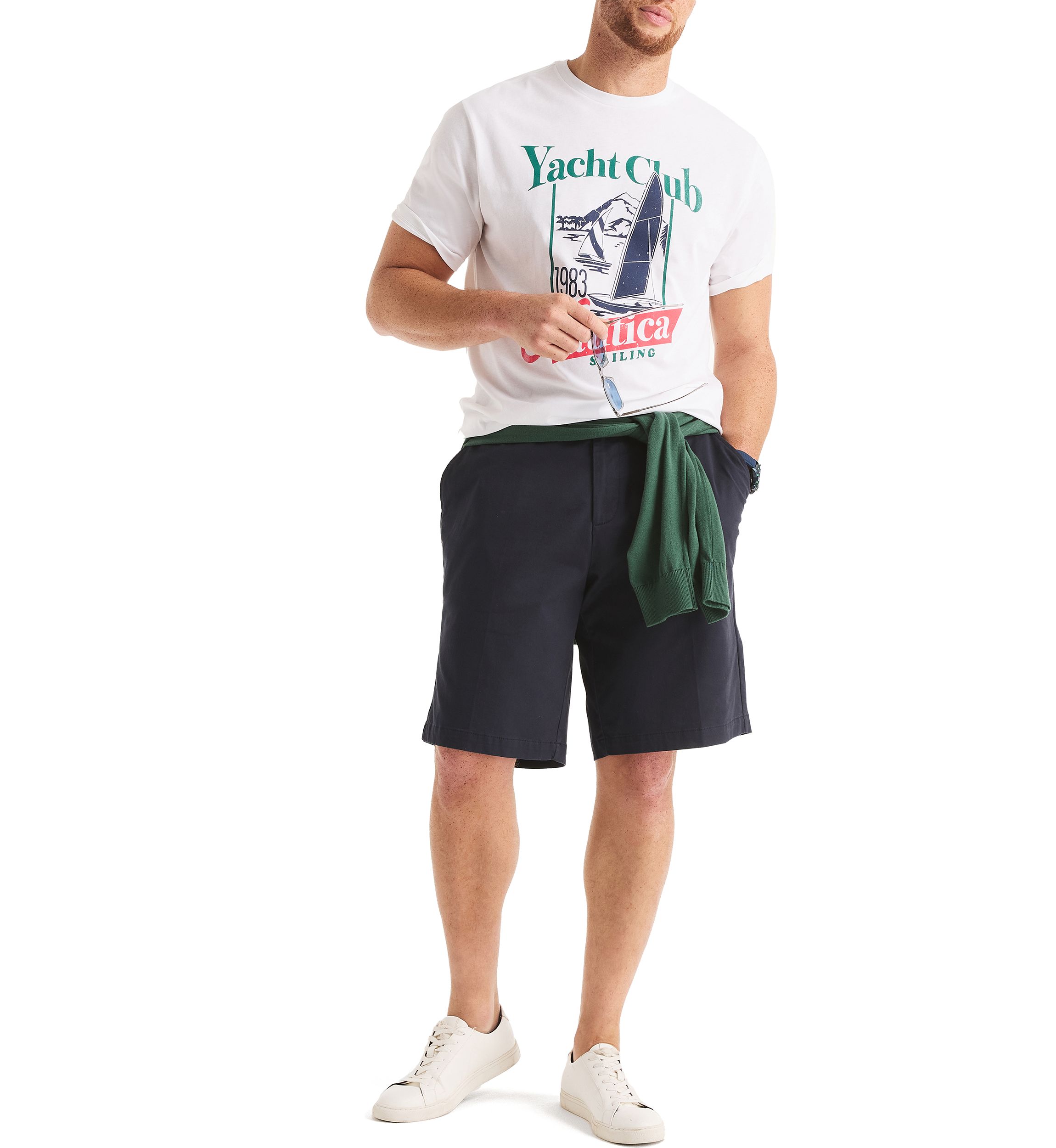 Big & Tall Yacht Club Graphic T-Shirt