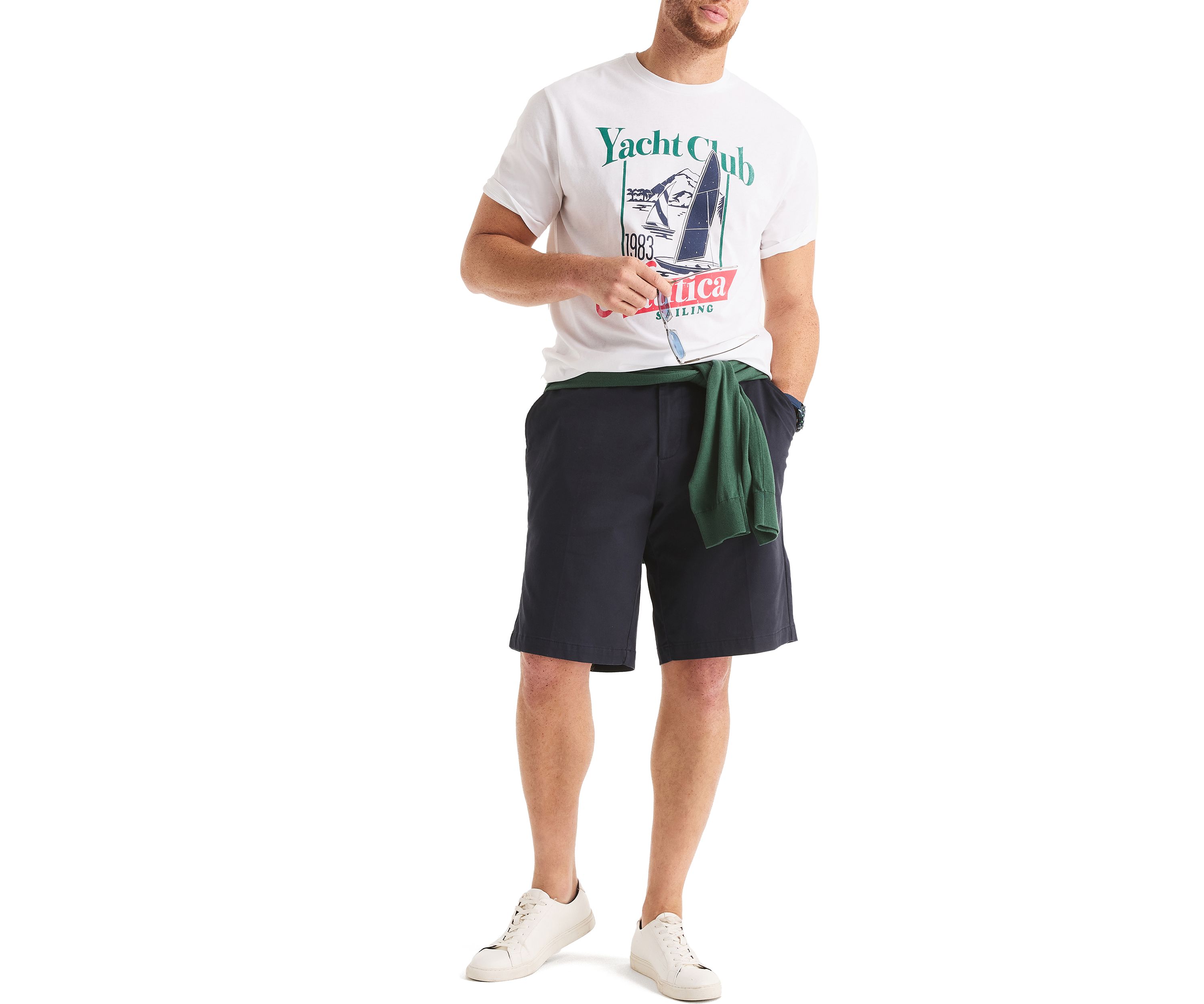 Big & Tall Yacht Club Graphic T-Shirt