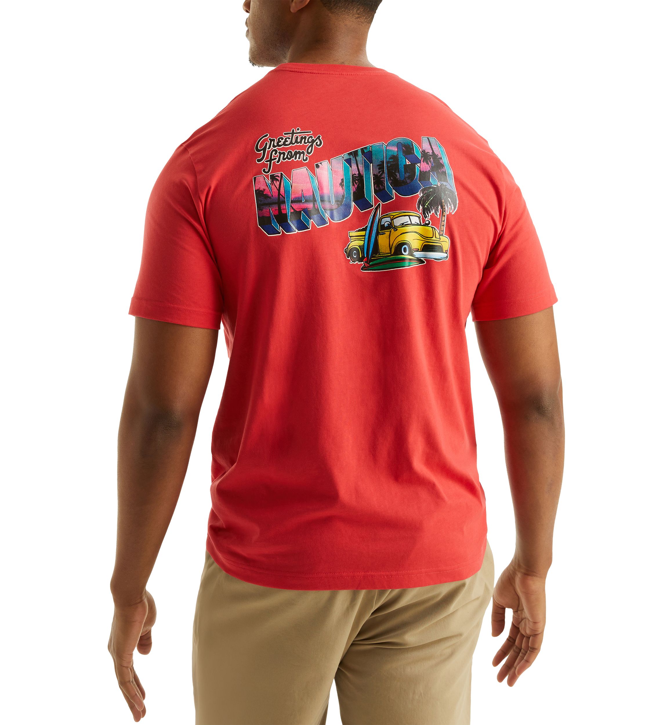 Big & Tall Beach Vibe Graphic T-Shirt