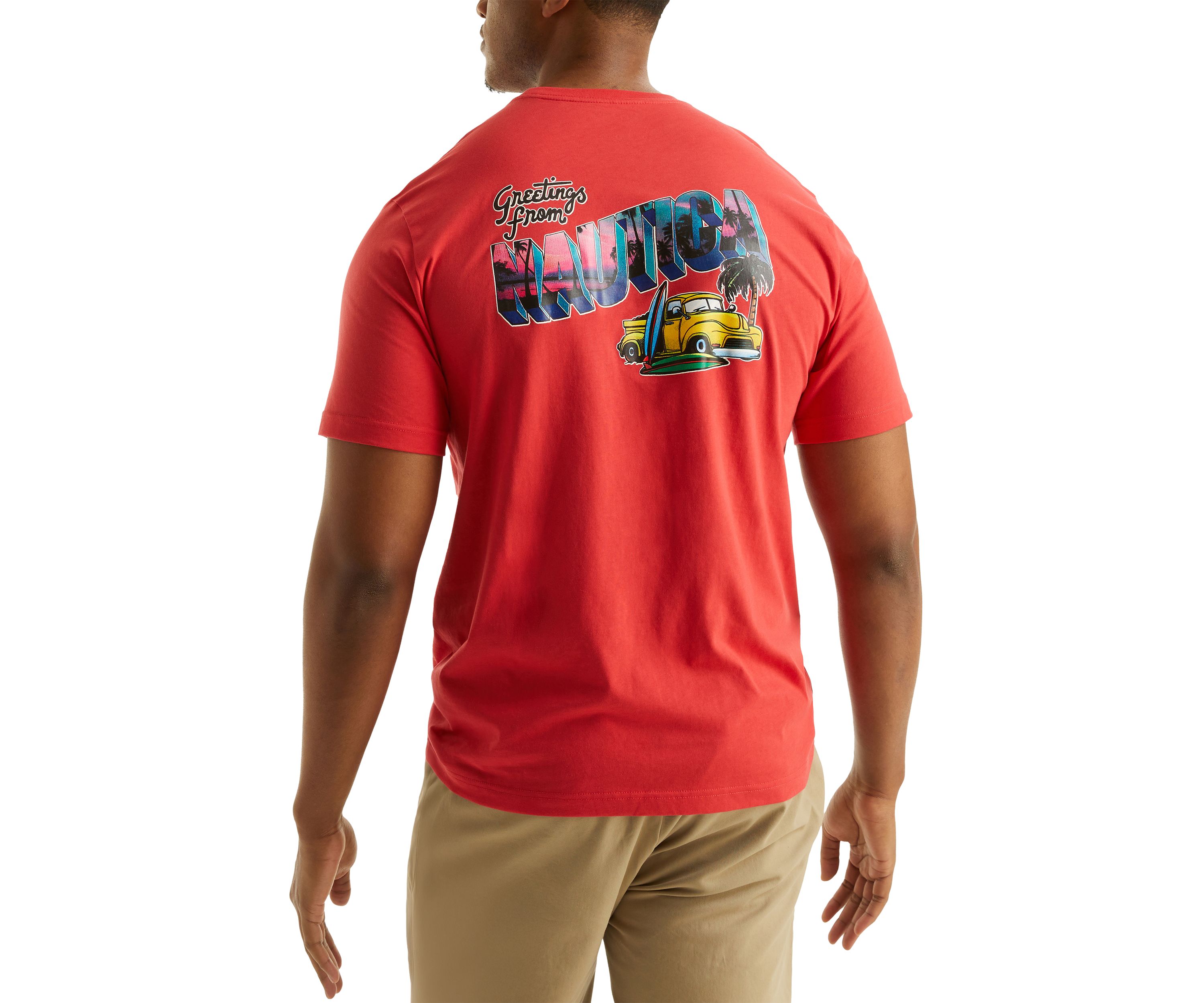 Big & Tall Beach Vibe Graphic T-Shirt