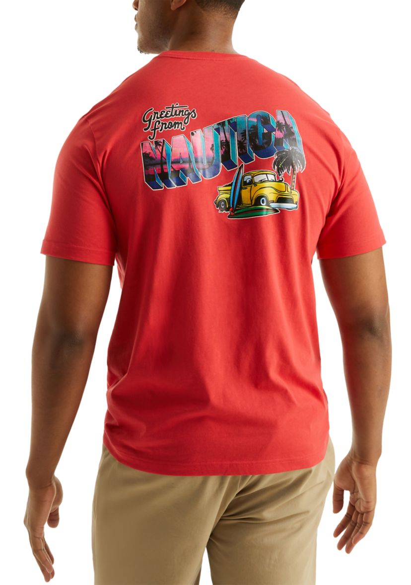 Big & Tall Beach Vibe Graphic T-Shirt