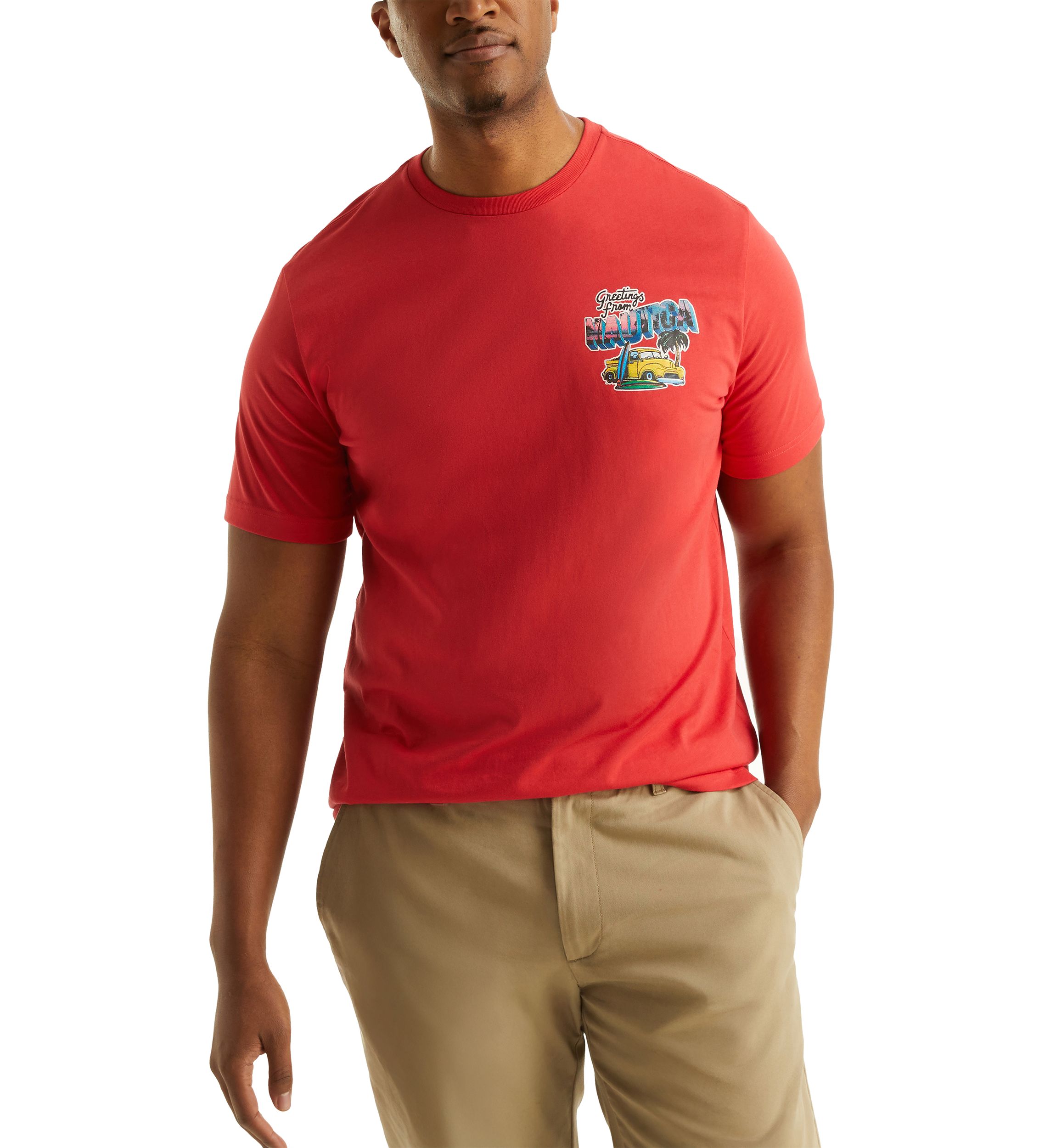 Big & Tall Beach Vibe Graphic T-Shirt