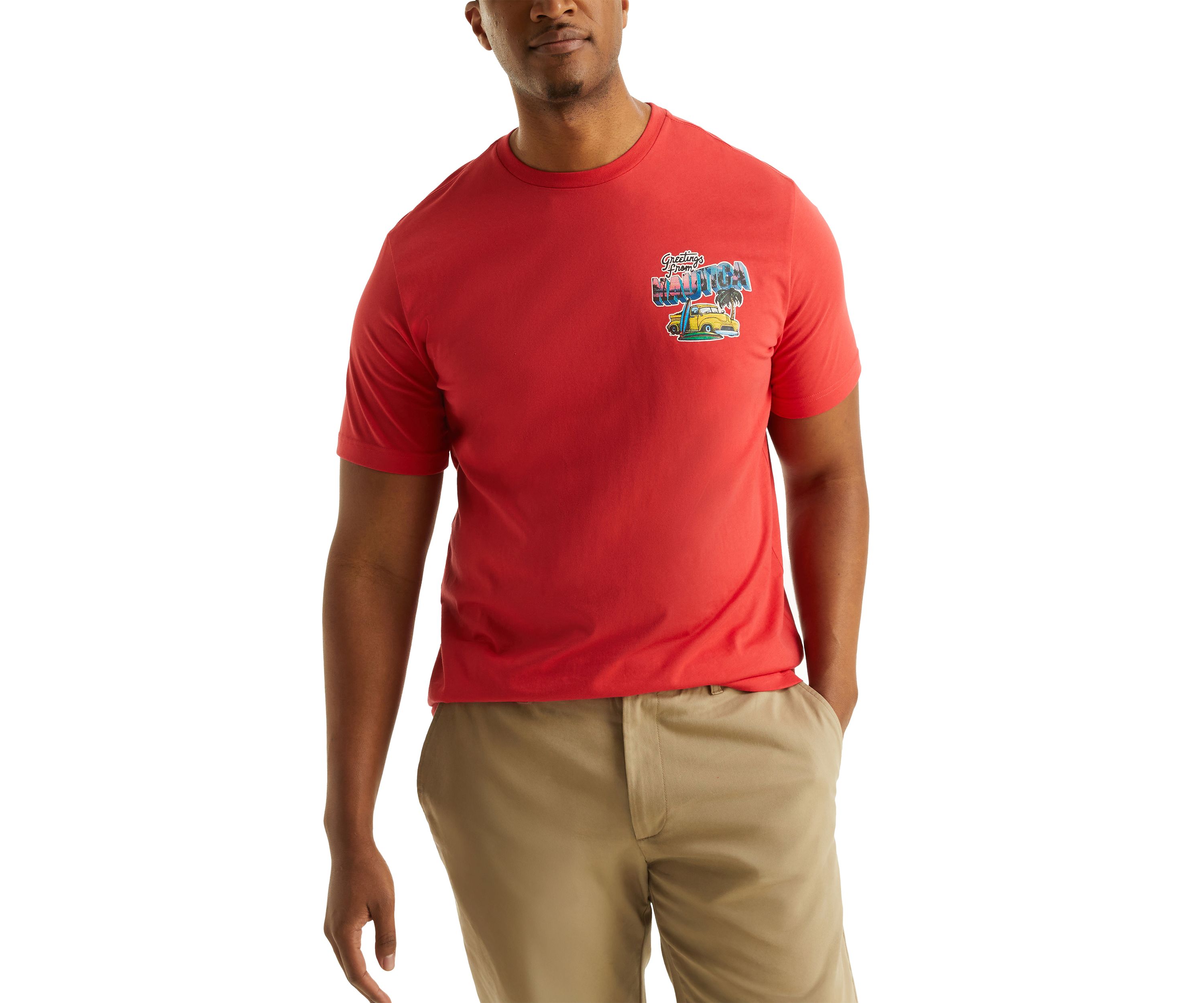 Big & Tall Beach Vibe Graphic T-Shirt