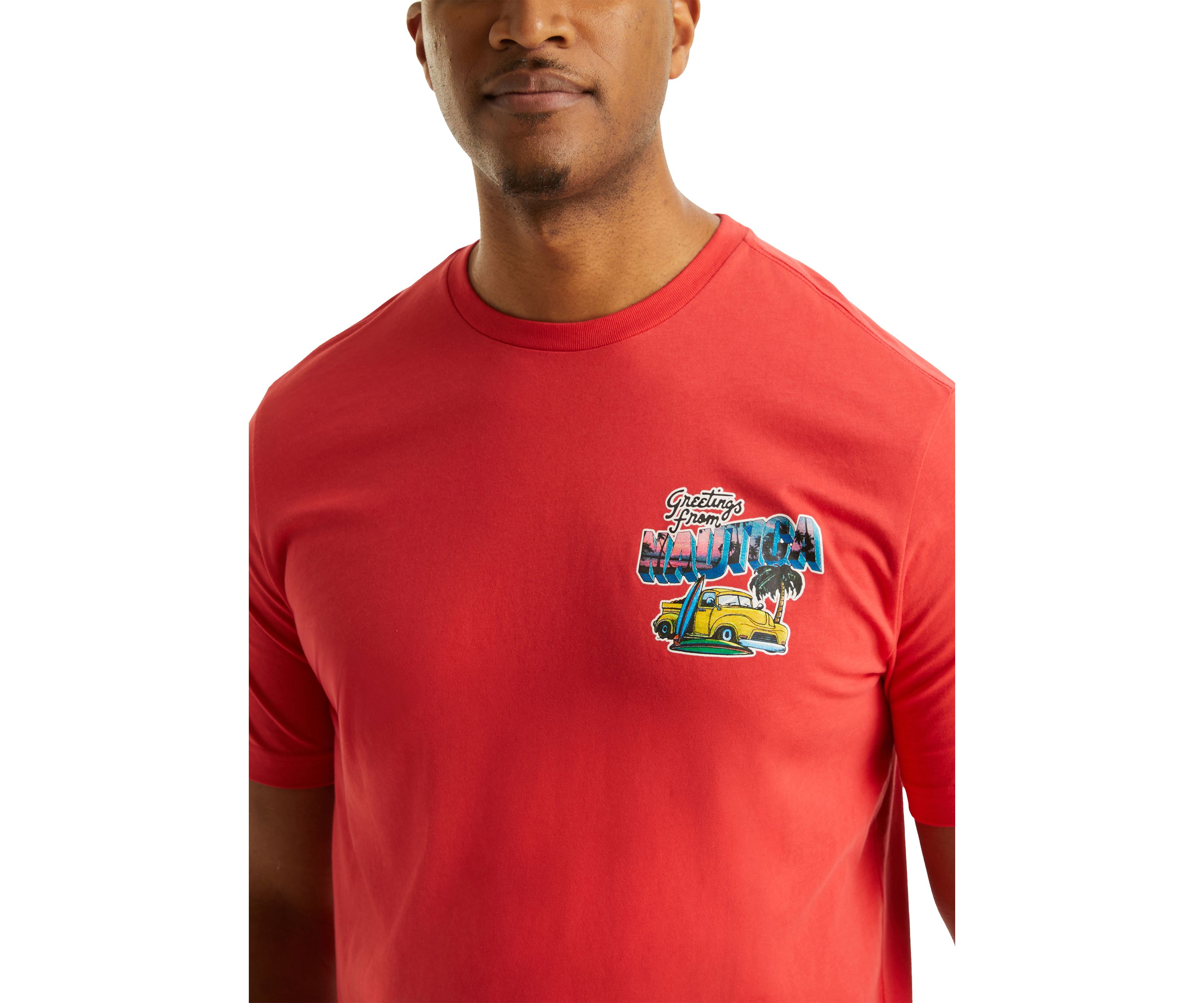 Big & Tall Beach Vibe Graphic T-Shirt