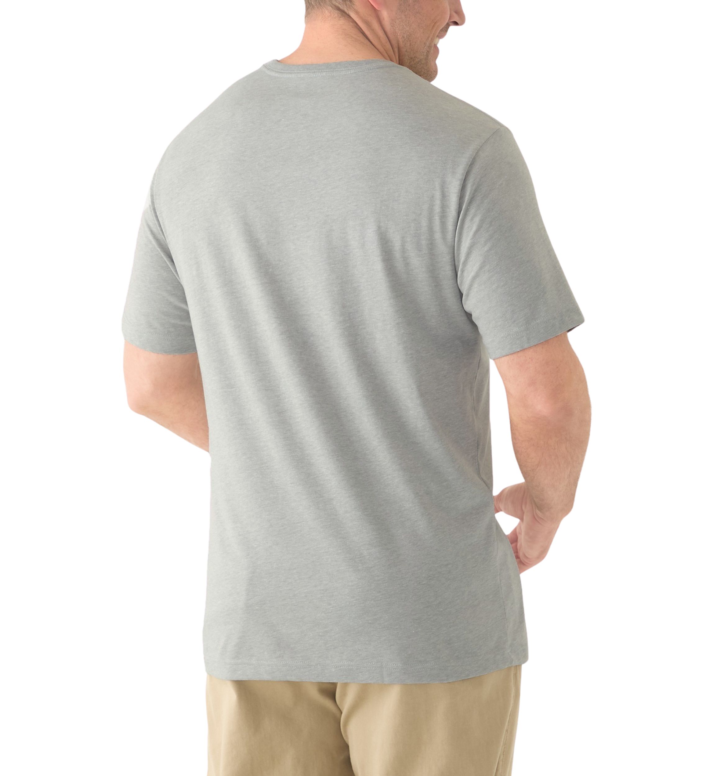 Big & Tall Short Sleeve Ocean Challenge Embroidered Front Graphic T-Shirt