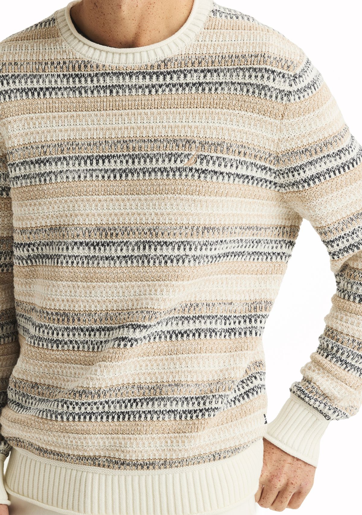 Striped Crew Neck Sweater
