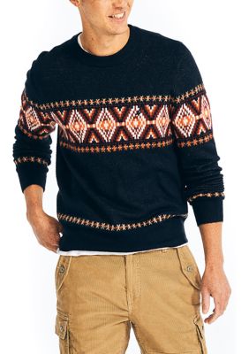 Fairisle Crew Neck Sweater