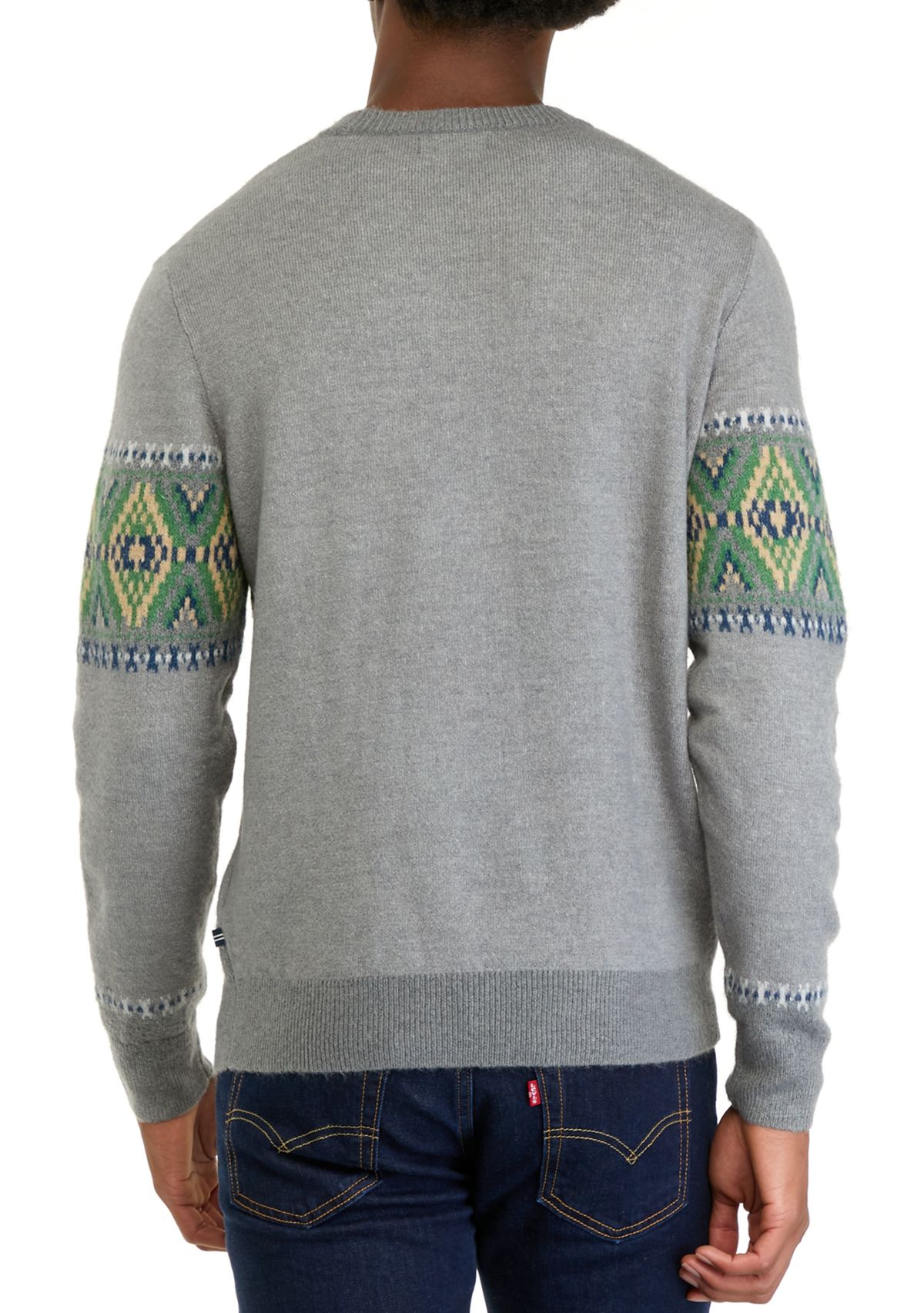 Fairisle Crew Neck Sweater