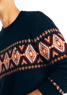 Fairisle Crew Neck Sweater