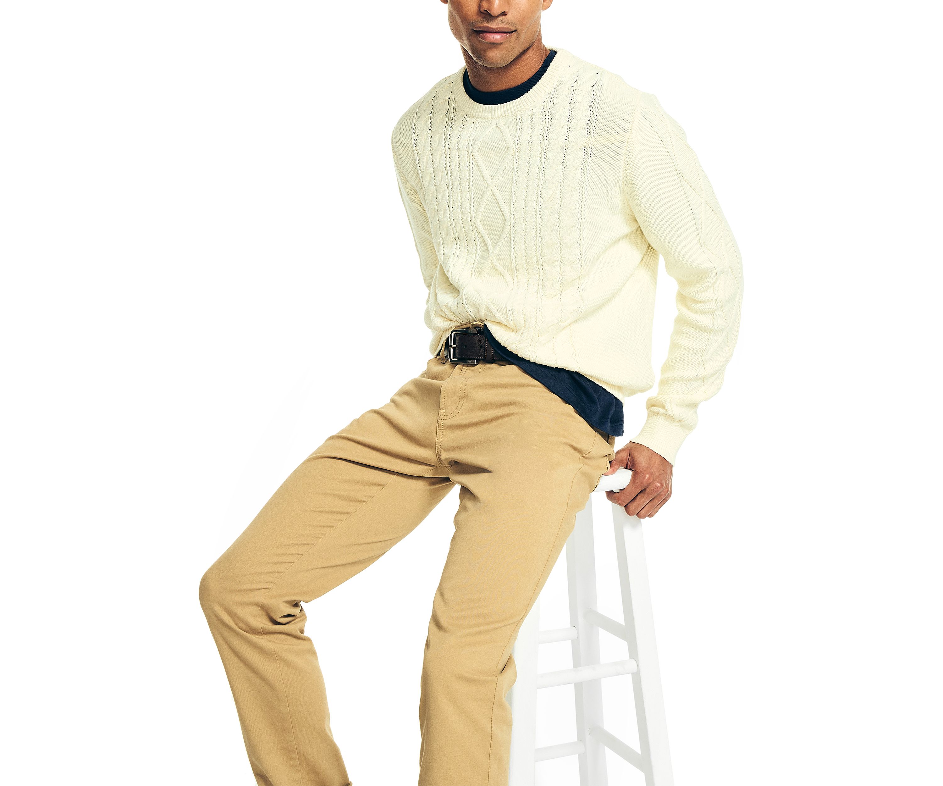 Nautica Cable Knit Sweater