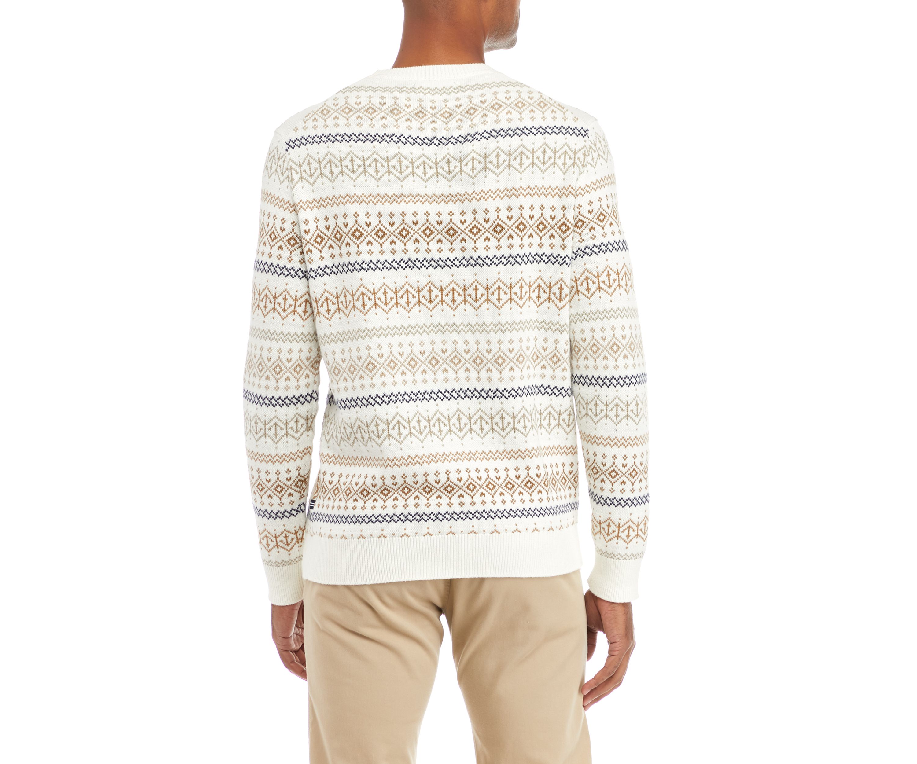 Fair Isle Crew Neck Sweater