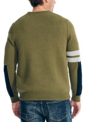 Flag Crew Neck Sweater