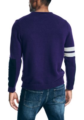 NAUTICA JEANS CO. ARM BAND SWEATER