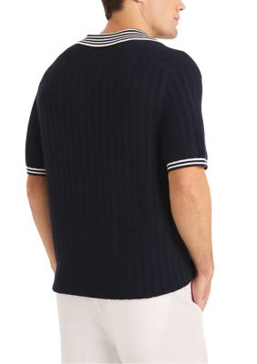 Miami Vice x Nautica Textured Sweater Polo