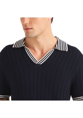 Miami Vice x Nautica Textured Sweater Polo