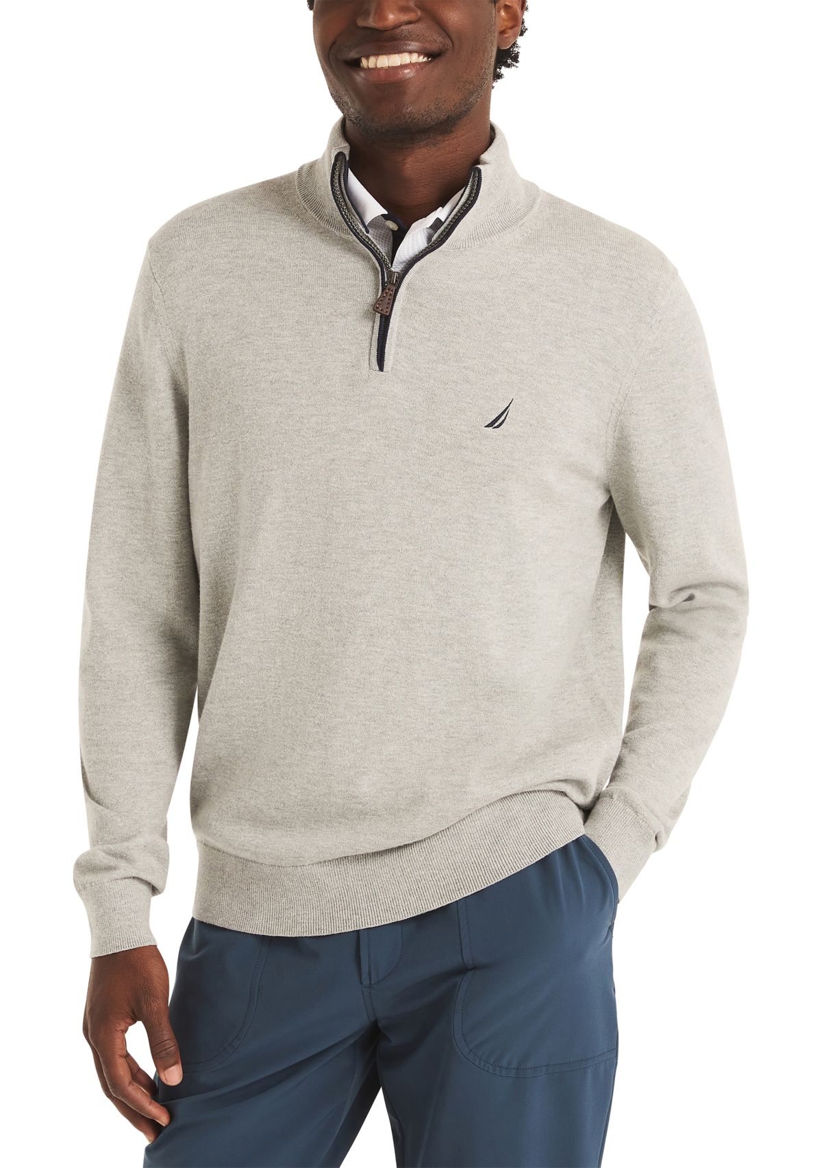 Mock Neck 1/4 Zip Pullover