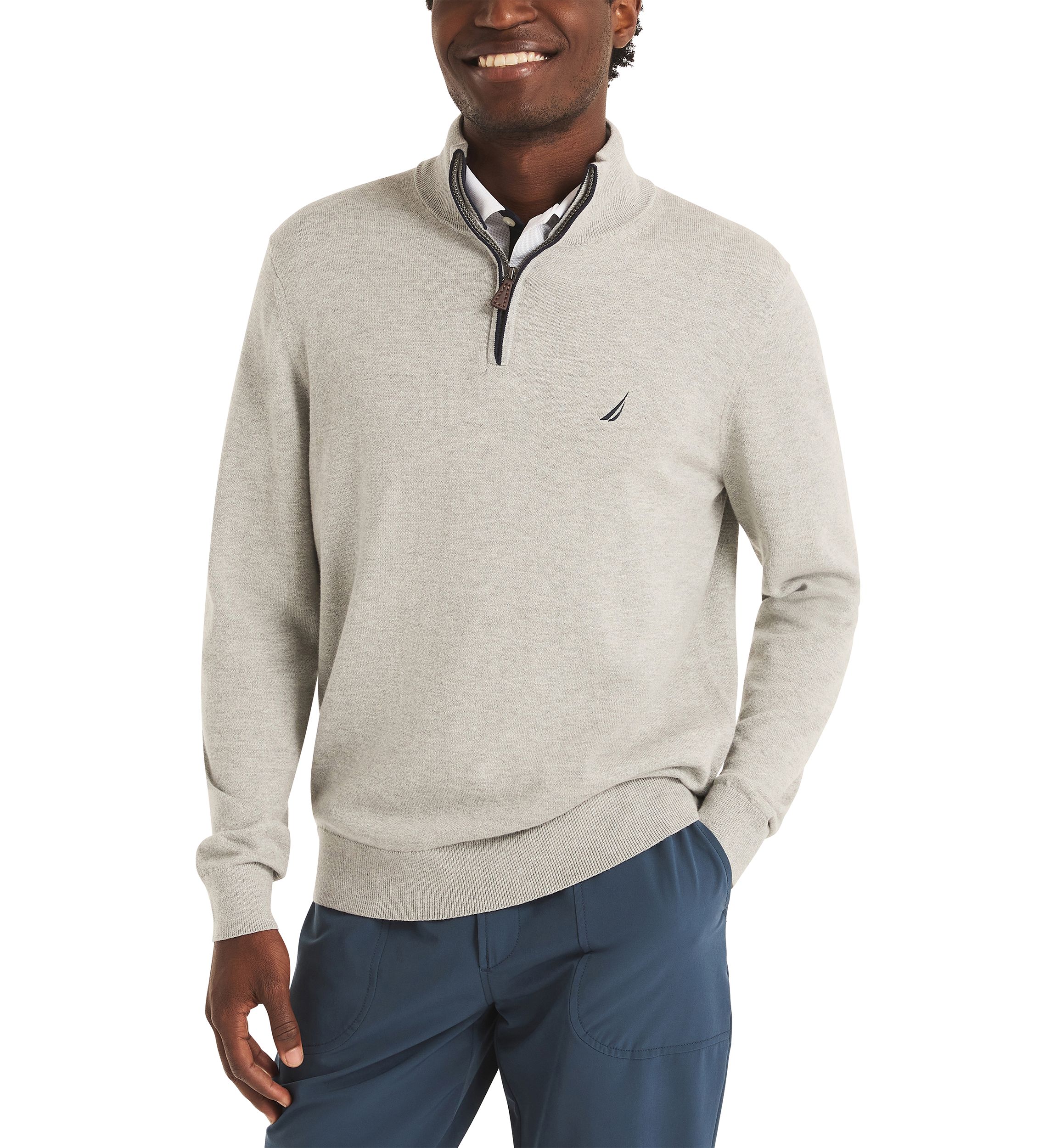 Mock Neck 1/4 Zip Pullover