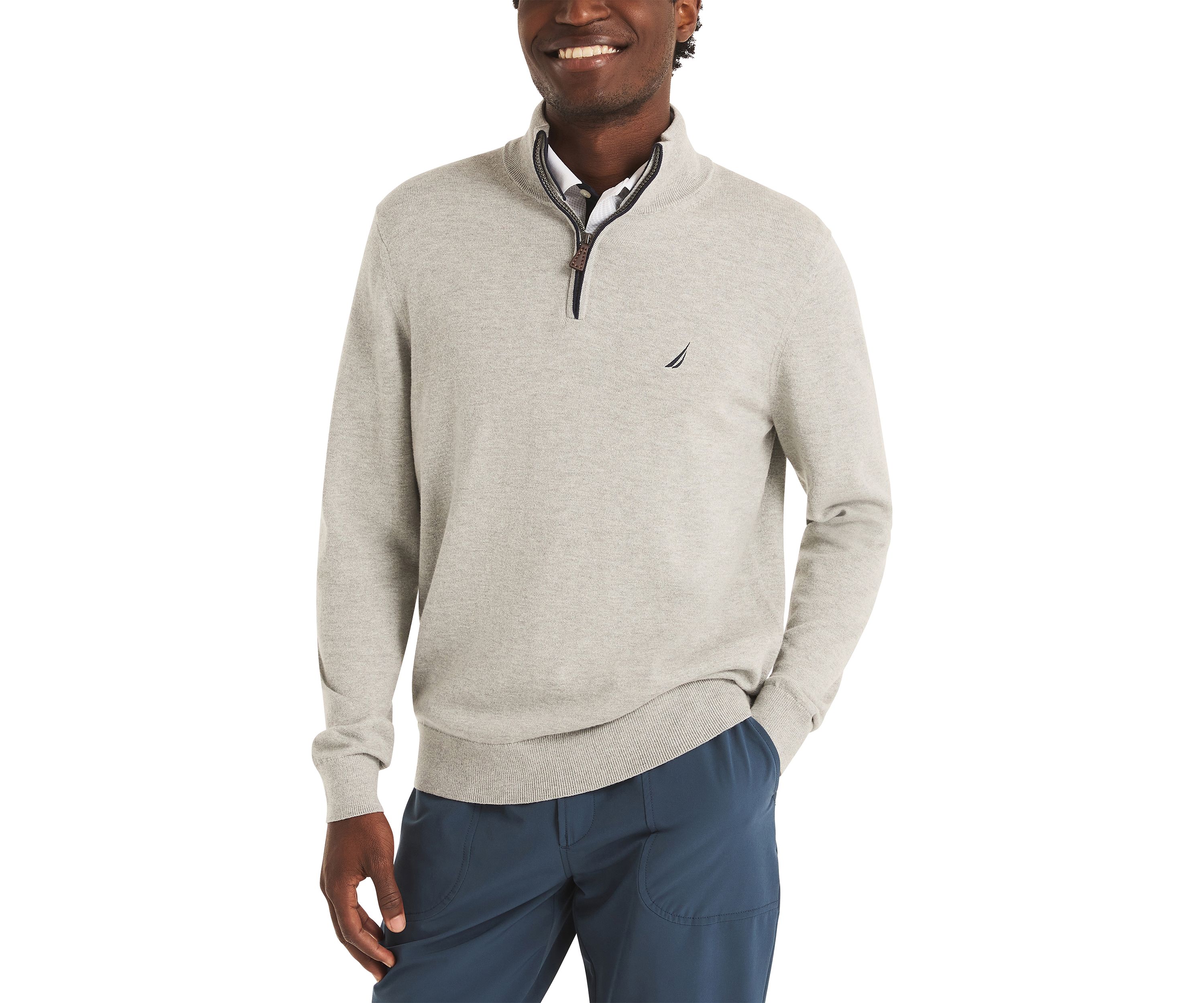 Mock Neck 1/4 Zip Pullover