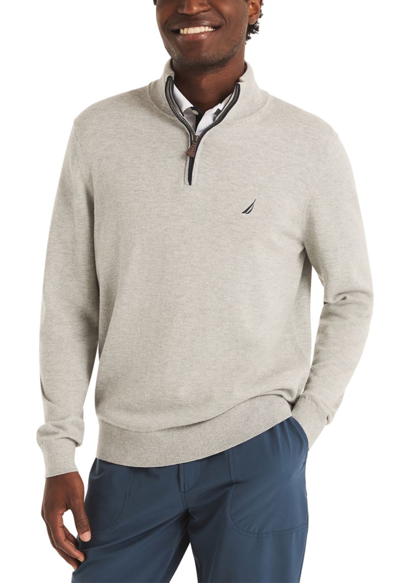 Mock Neck 1/4 Zip Pullover