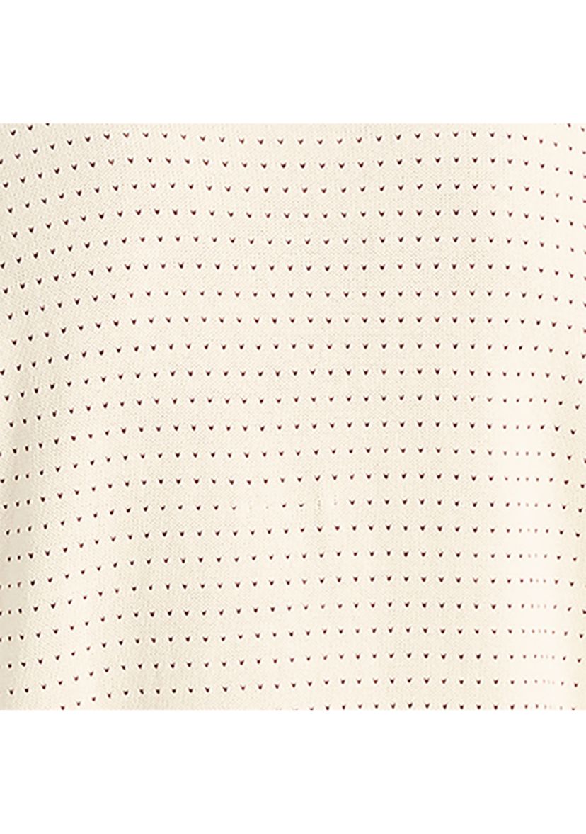 Jacquard Crew Neck Sweater