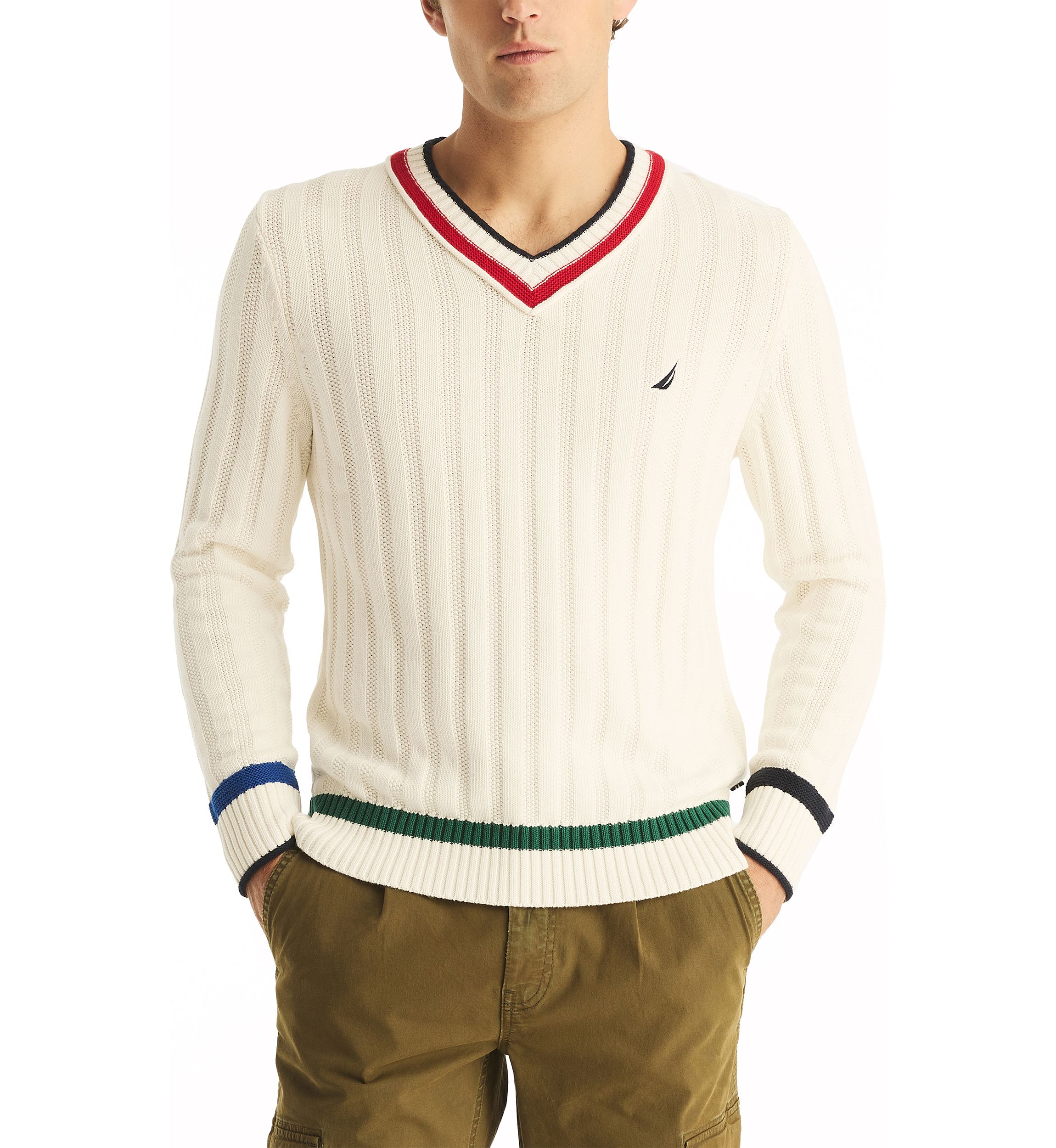 Cricket V-Neck Sweater 