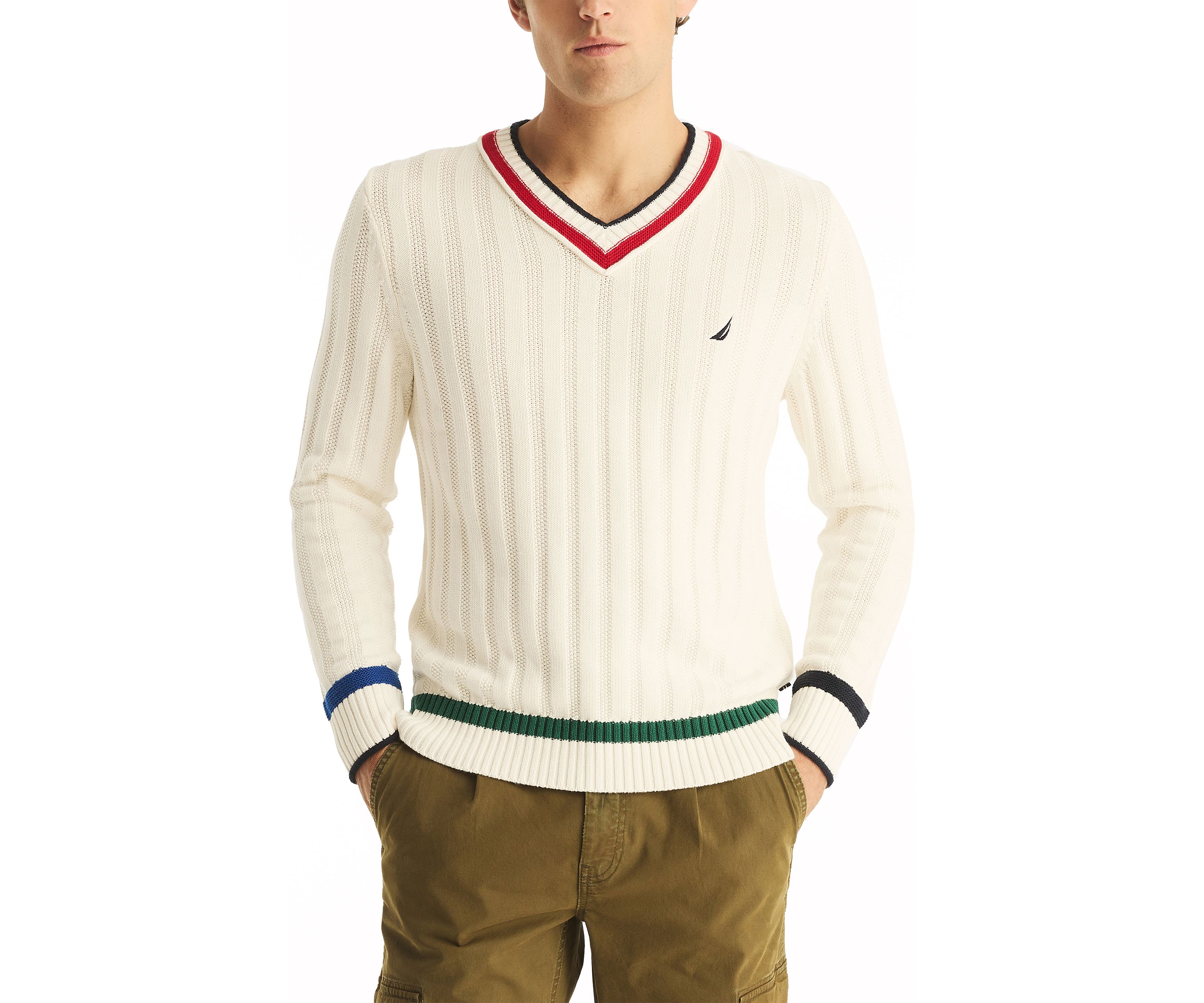 Cricket V-Neck Sweater 