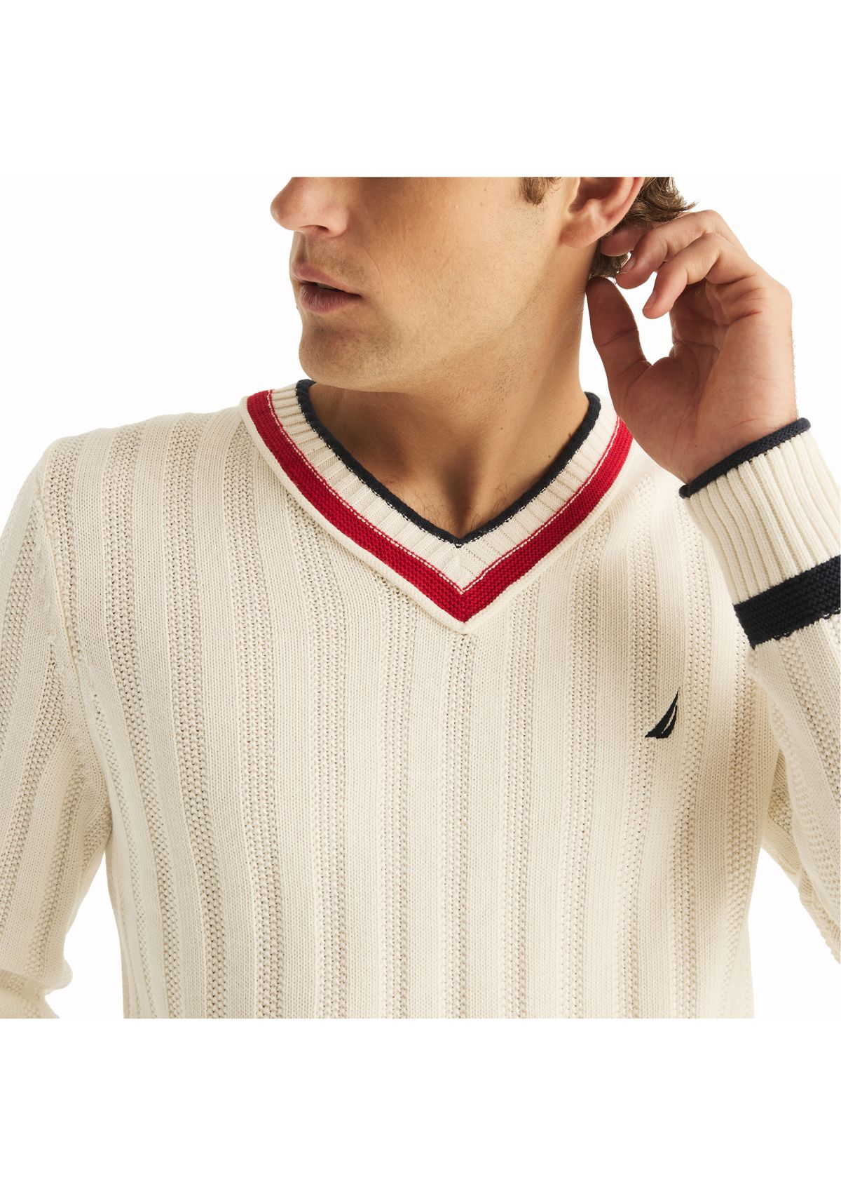 Cricket V-Neck Sweater 