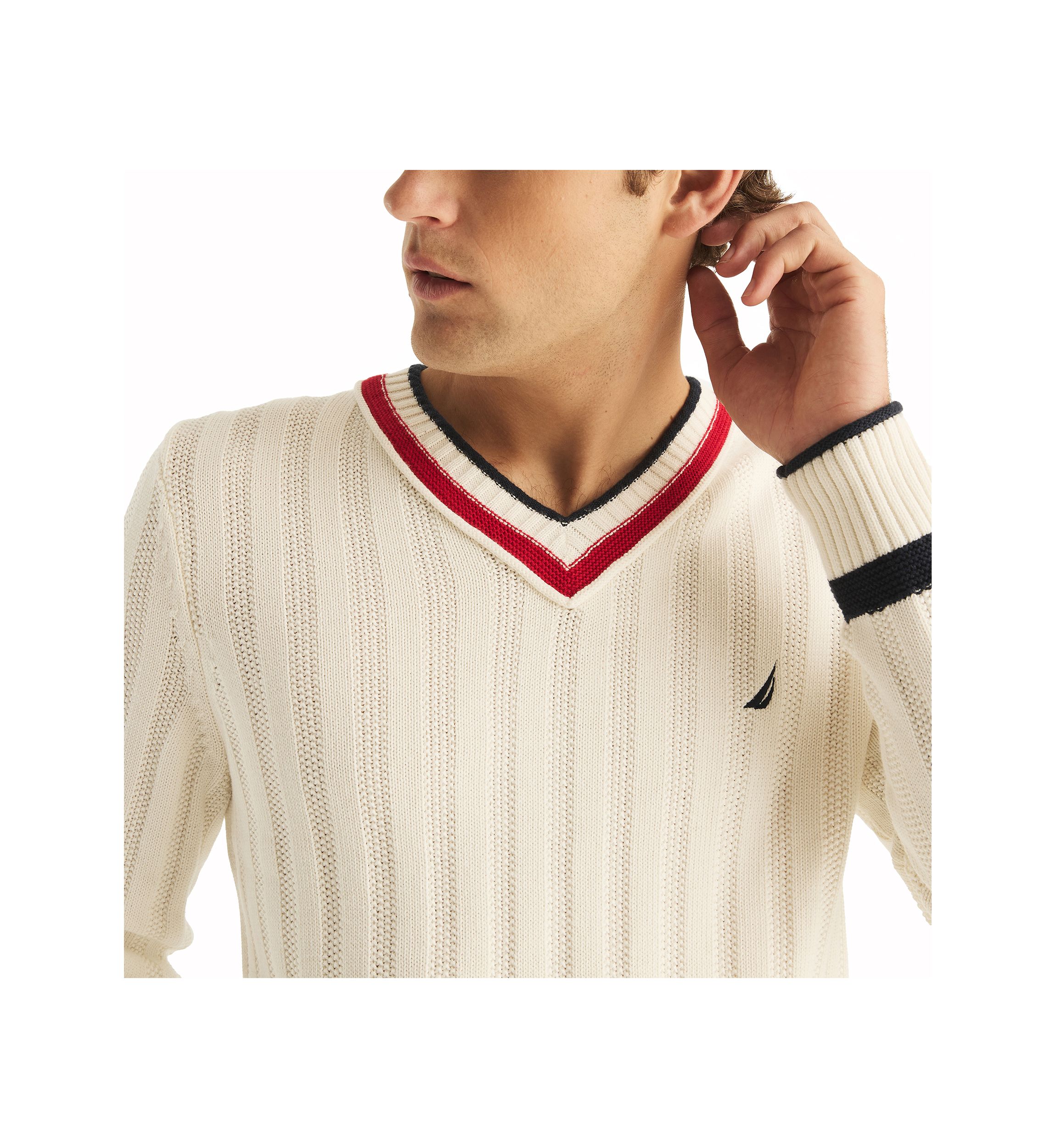 Cricket V-Neck Sweater 