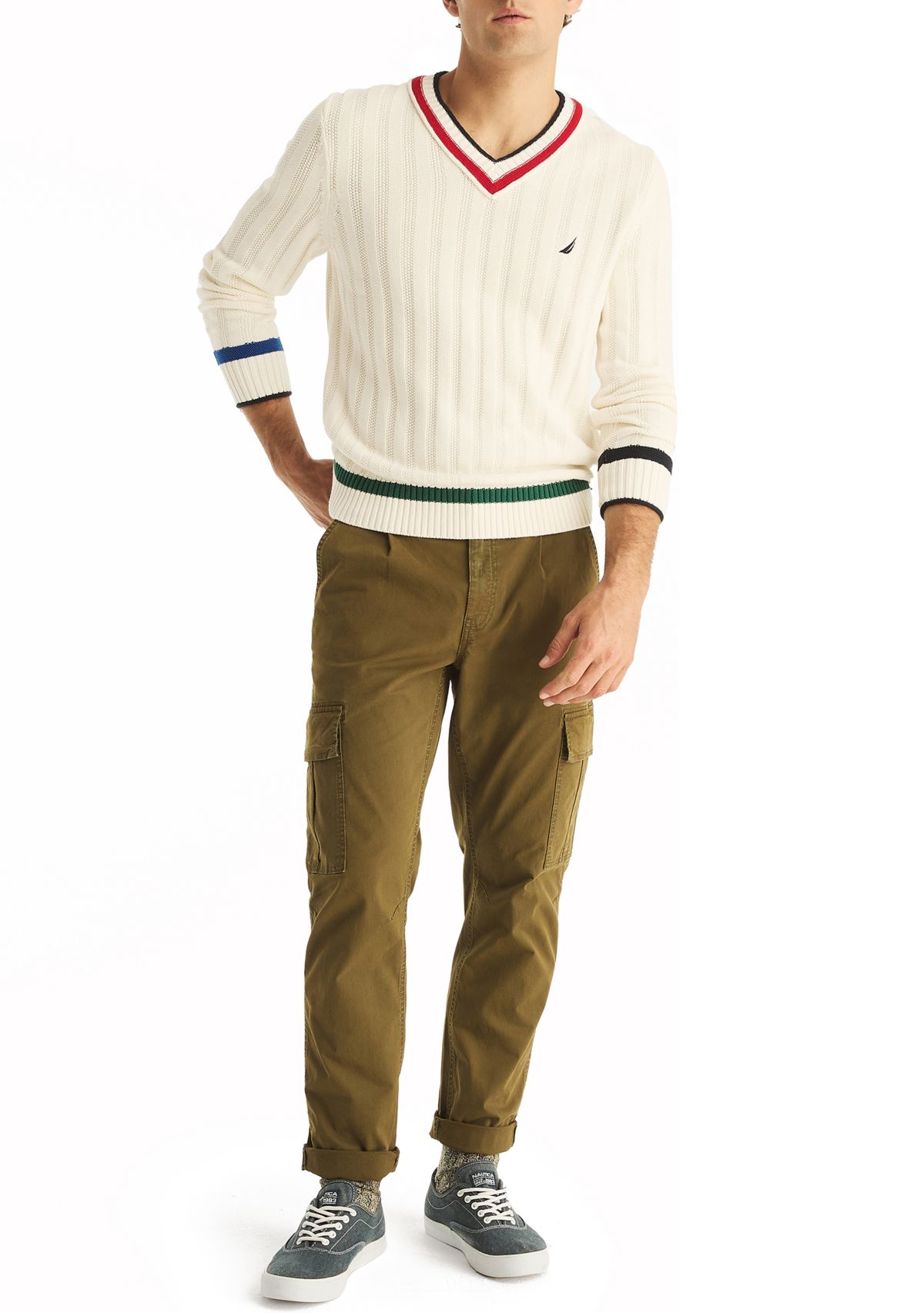 Cricket V-Neck Sweater 