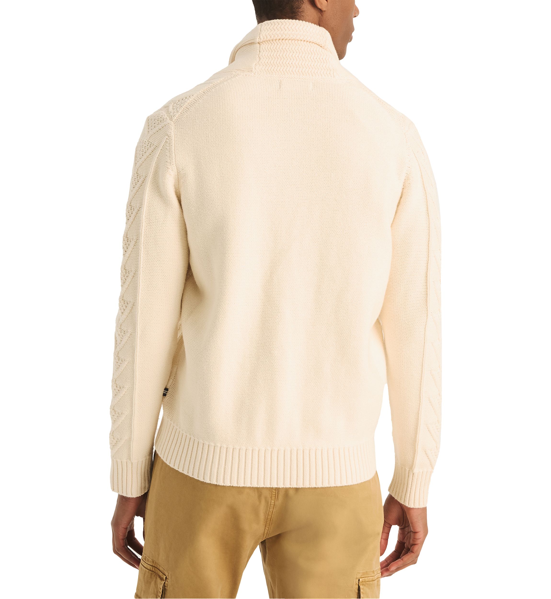 Cable-Knit Cardigan