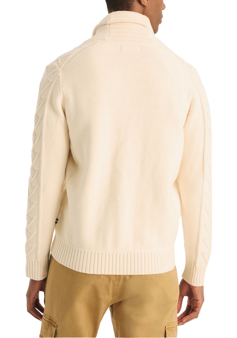 Cable-Knit Cardigan