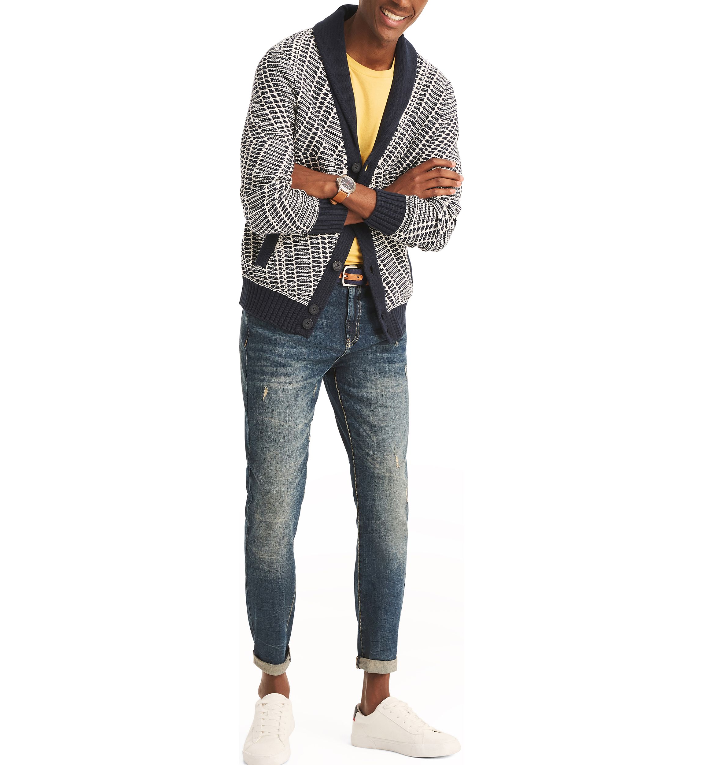 Textured Cardigan 