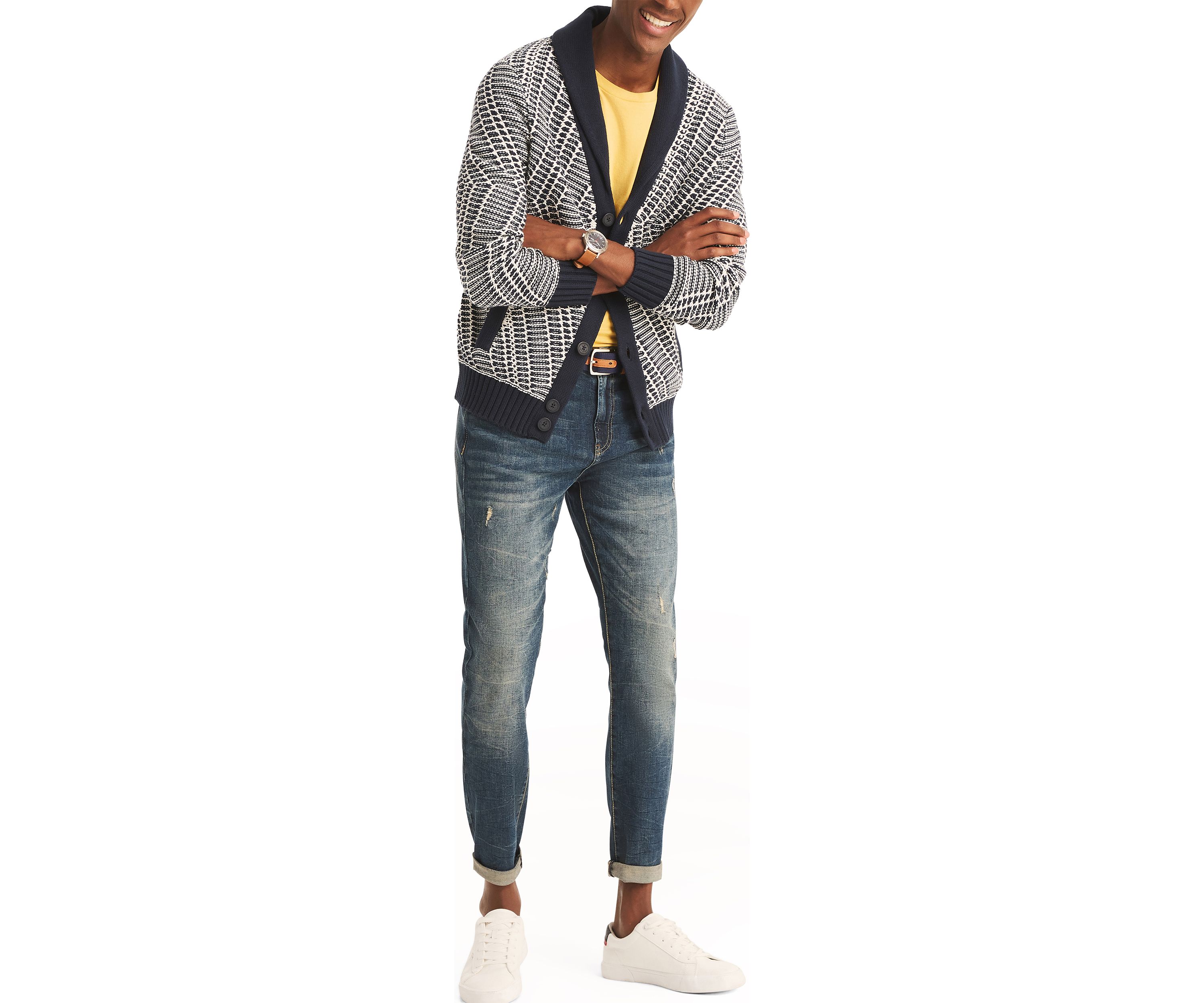 Textured Cardigan 